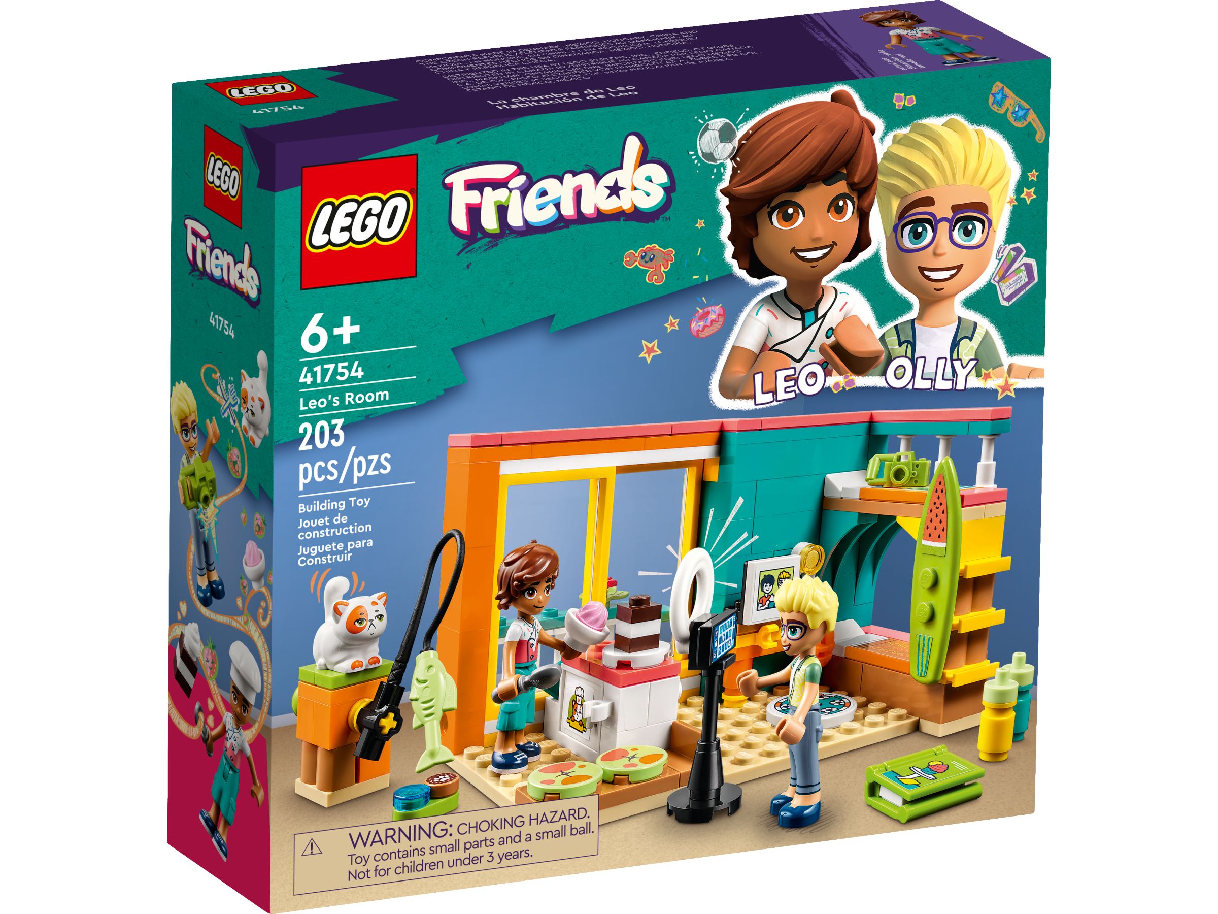 LEGO Friends 41754 Leos Zimmer LEGO_41754_alt1.jpg