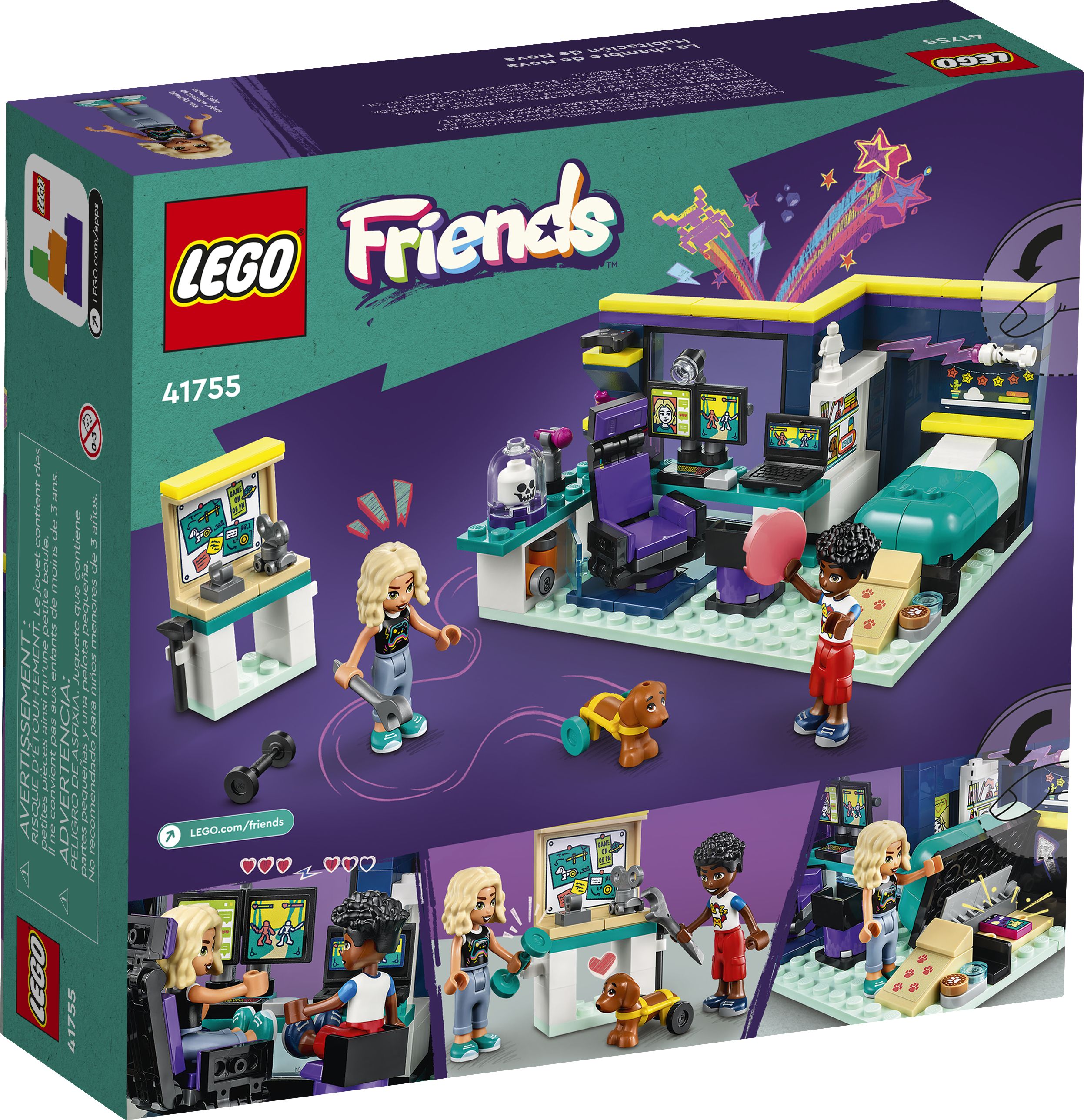 LEGO Friends 41755 Novas Zimmer LEGO_41755_Box5_v39.jpg