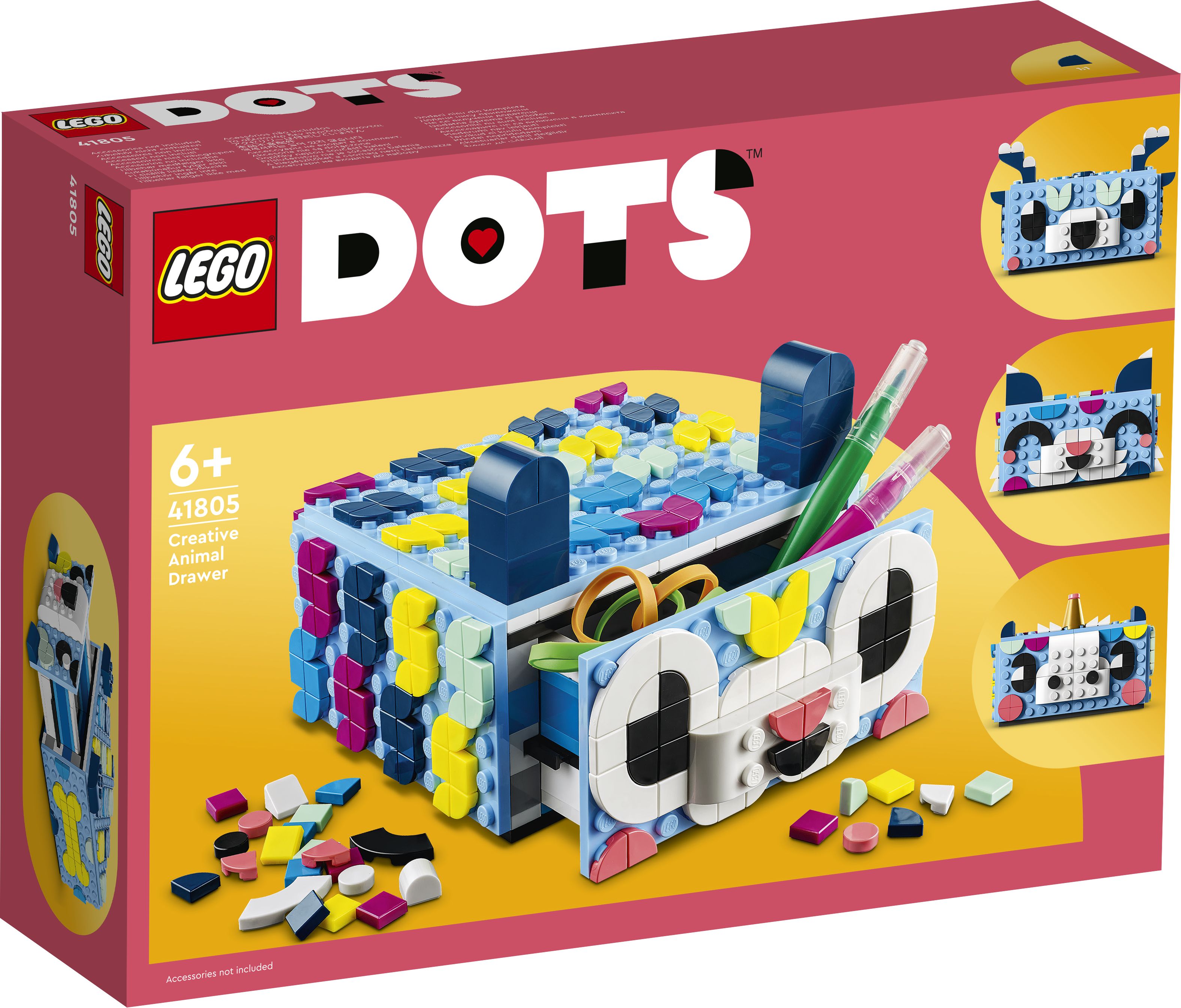 LEGO Dots 41805 Tier-Kreativbox mit Schubfach LEGO_41805_Box1_v29.jpg