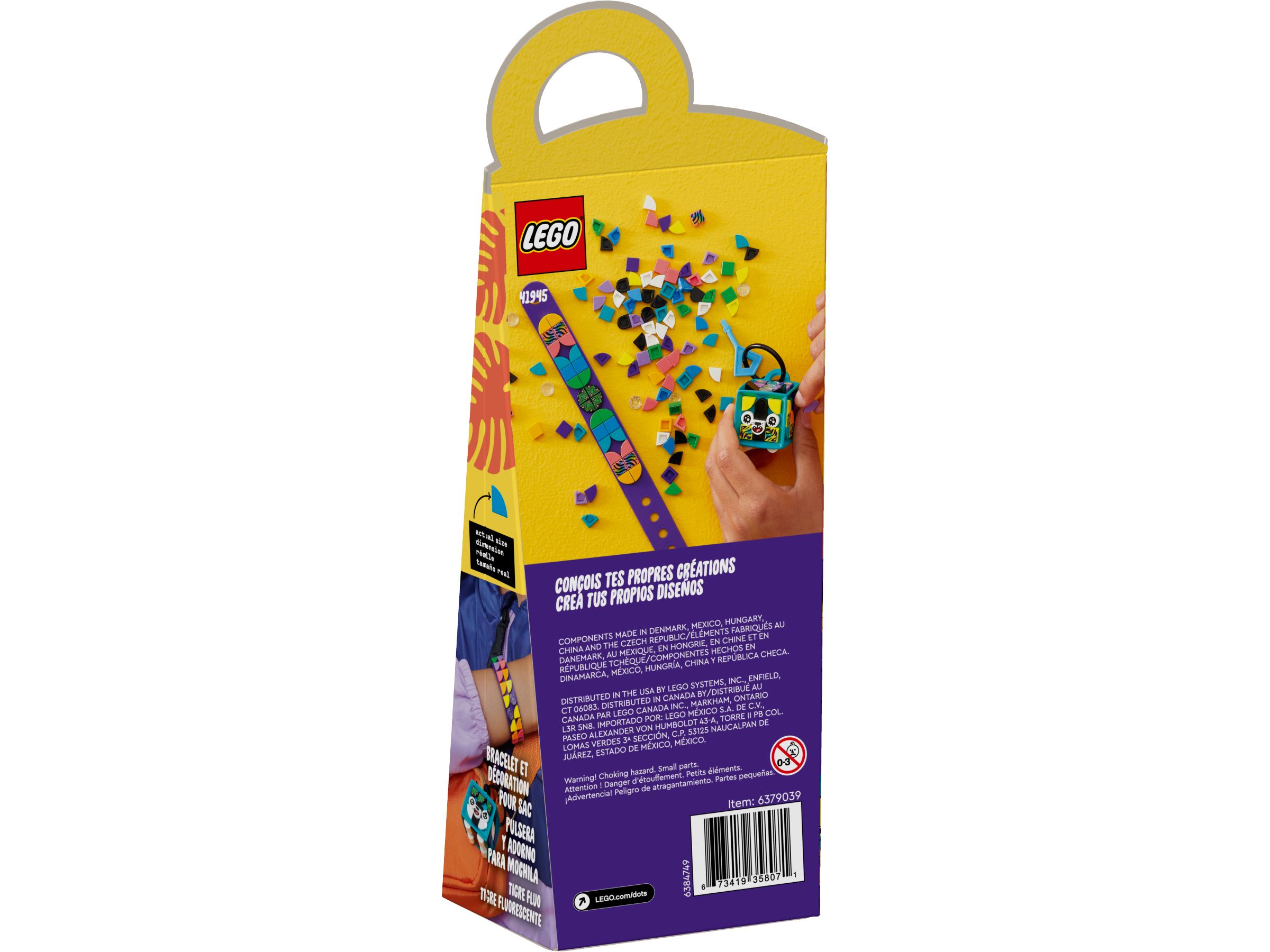 LEGO Dots 41945 Neon-Tiger Armband & Taschenanhänger LEGO_41945_alt13.jpg