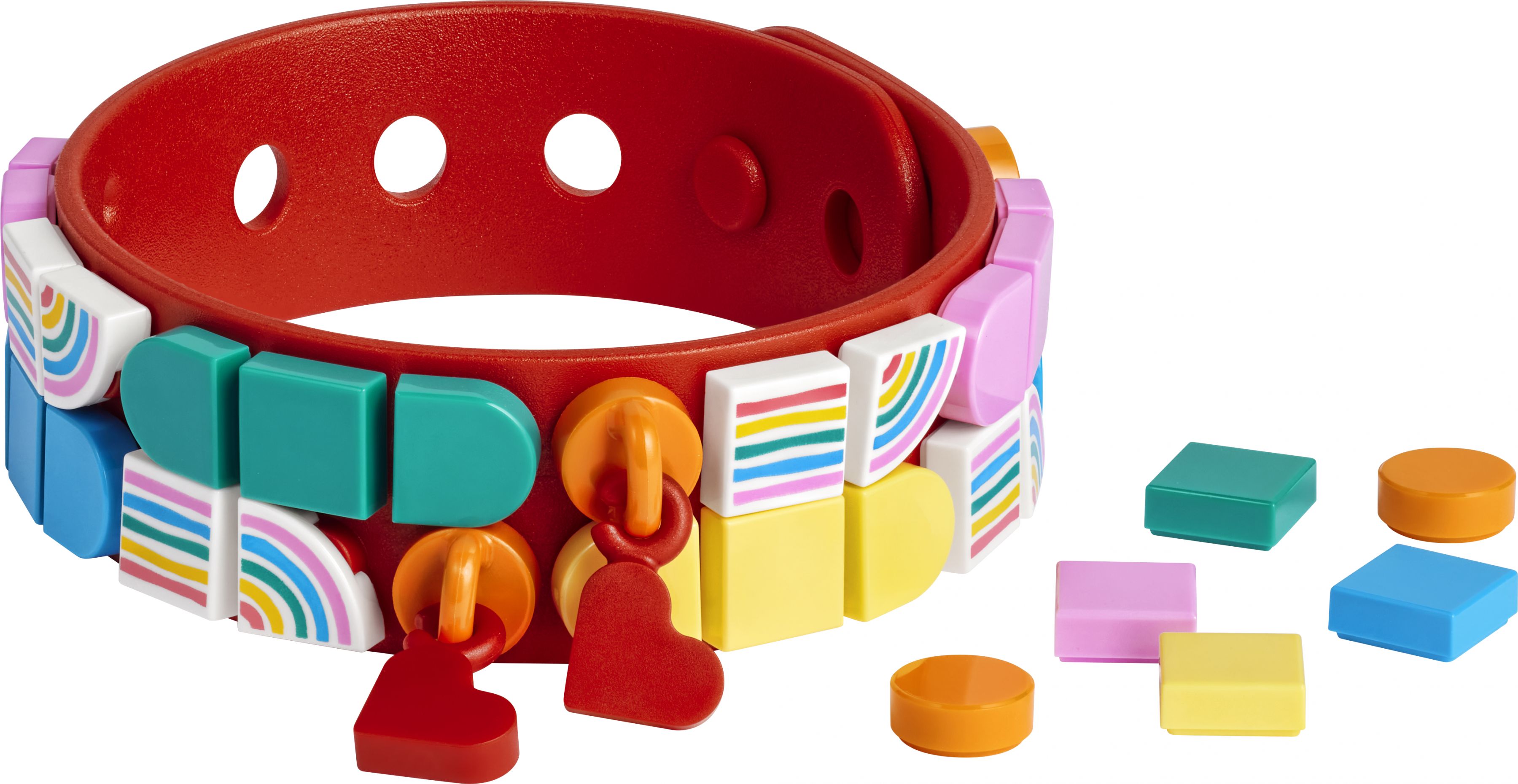 LEGO Dots 41953 Regenbogen Armband mit Anhängern