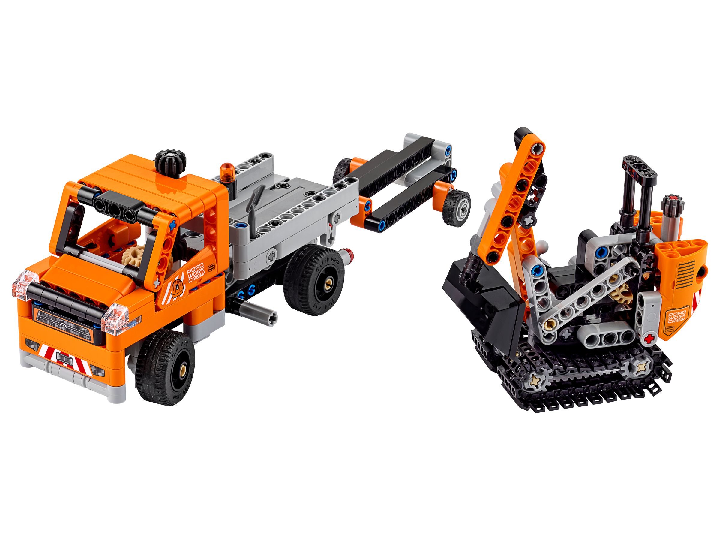 LEGO Technic 42060 Straßenbau-Fahrzeuge