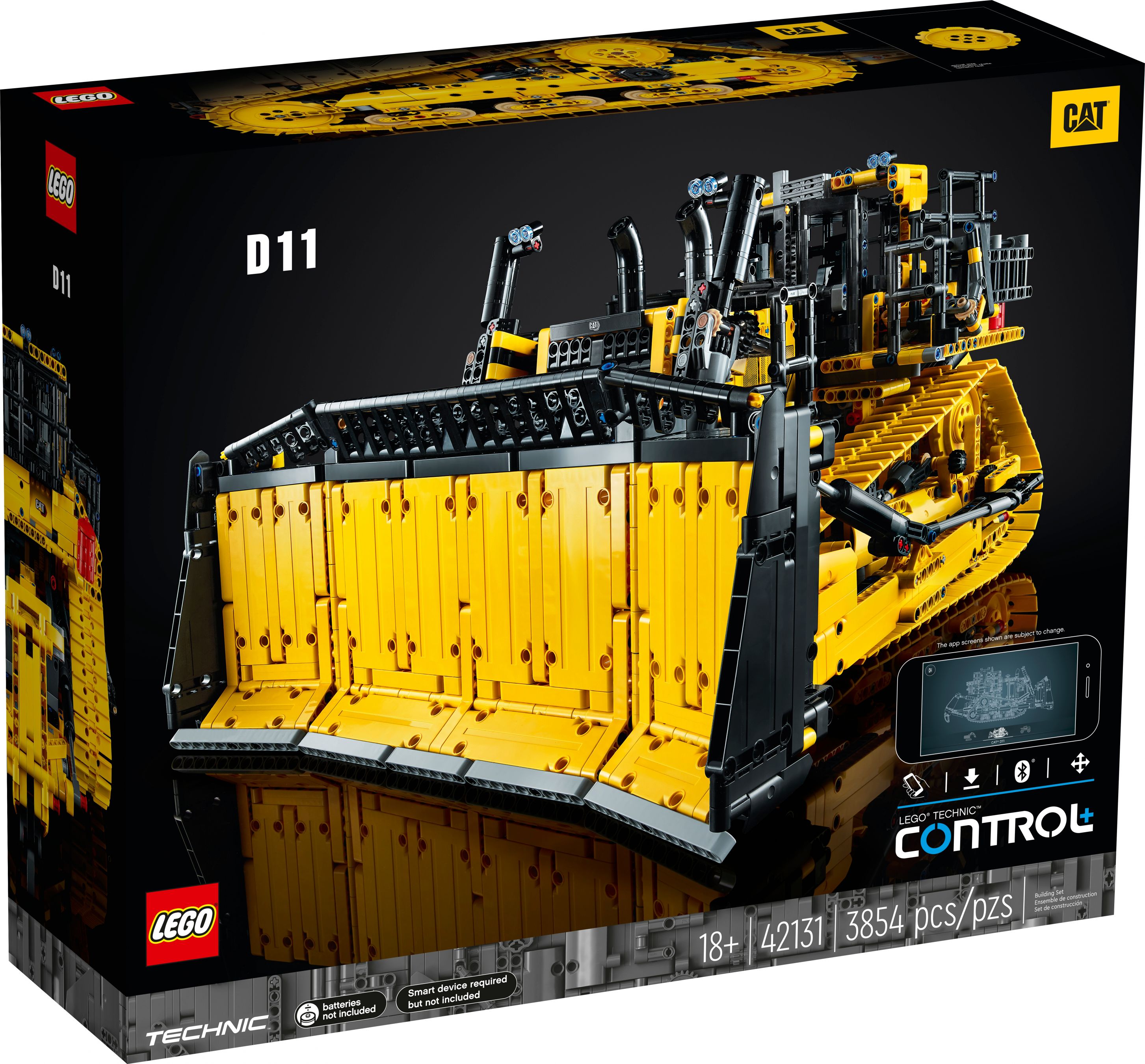LEGO Technic 42131 Appgesteuerter Cat® D11 Bulldozer LEGO_42131_alt1.jpg