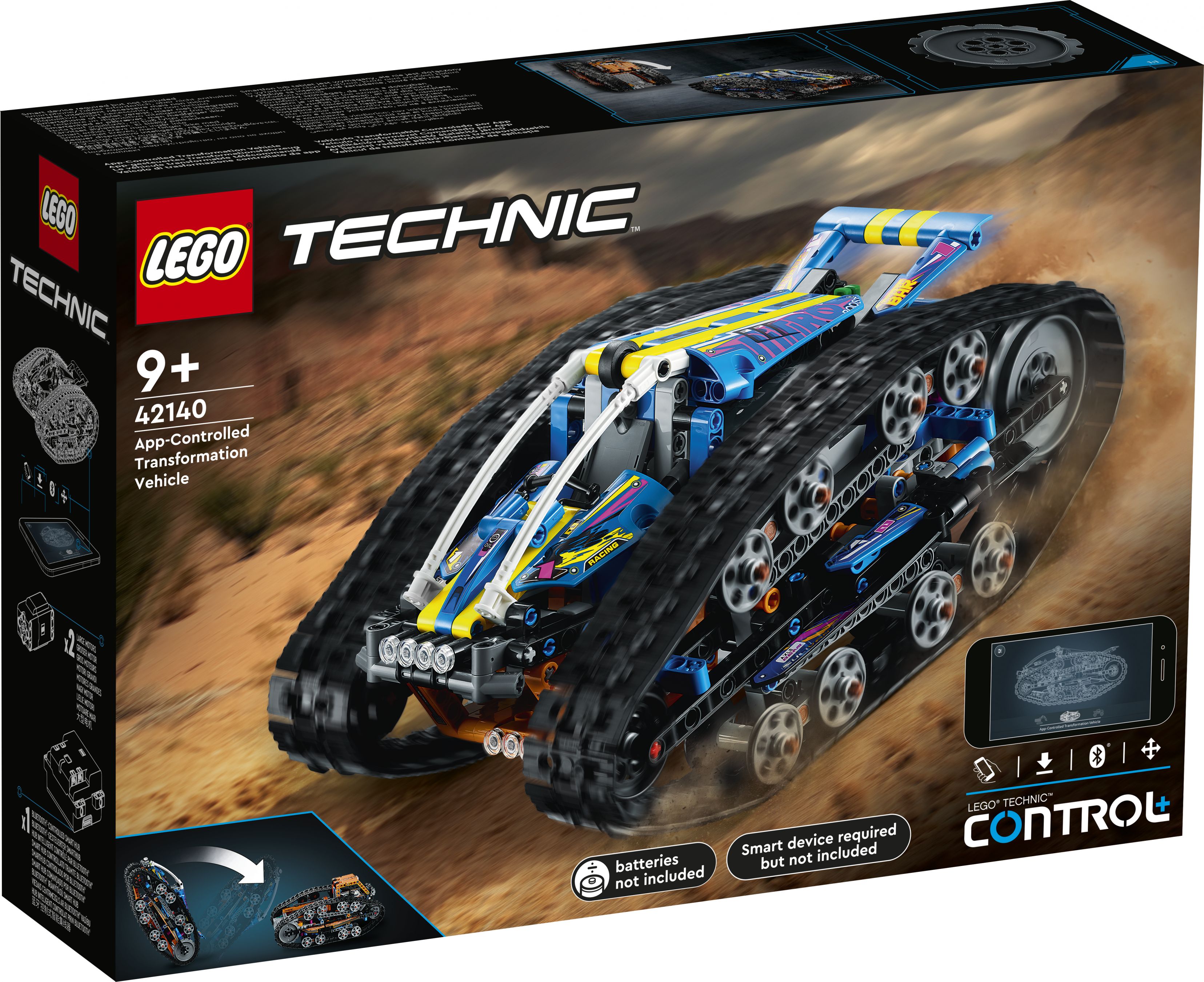LEGO Technic 42140 App-gesteuertes Transformationsfahrzeug LEGO_42140_Box1_v29.jpg
