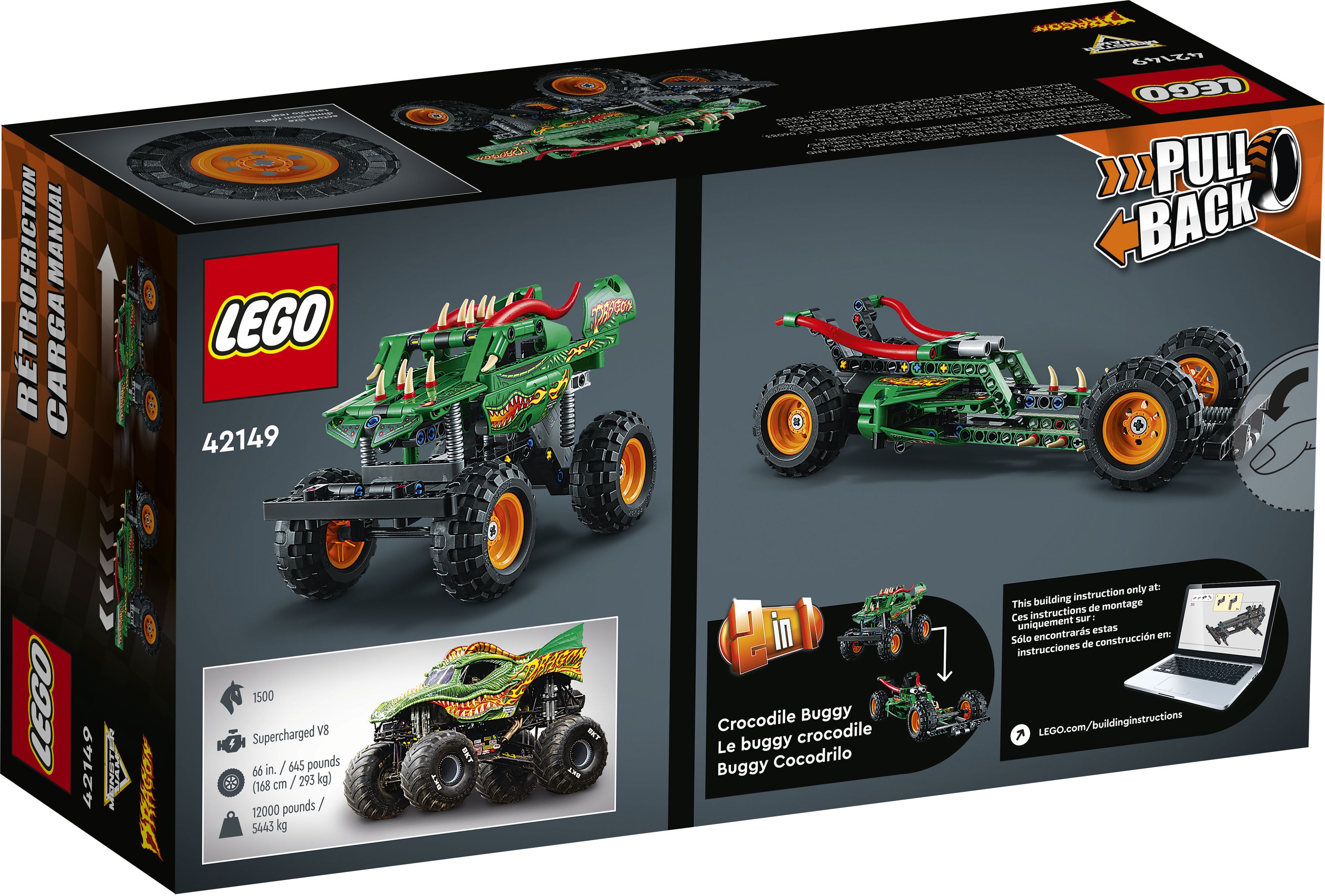 LEGO Technic 42149 Monster Jam™ Dragon™ LEGO_42149_Box5_v39.jpg