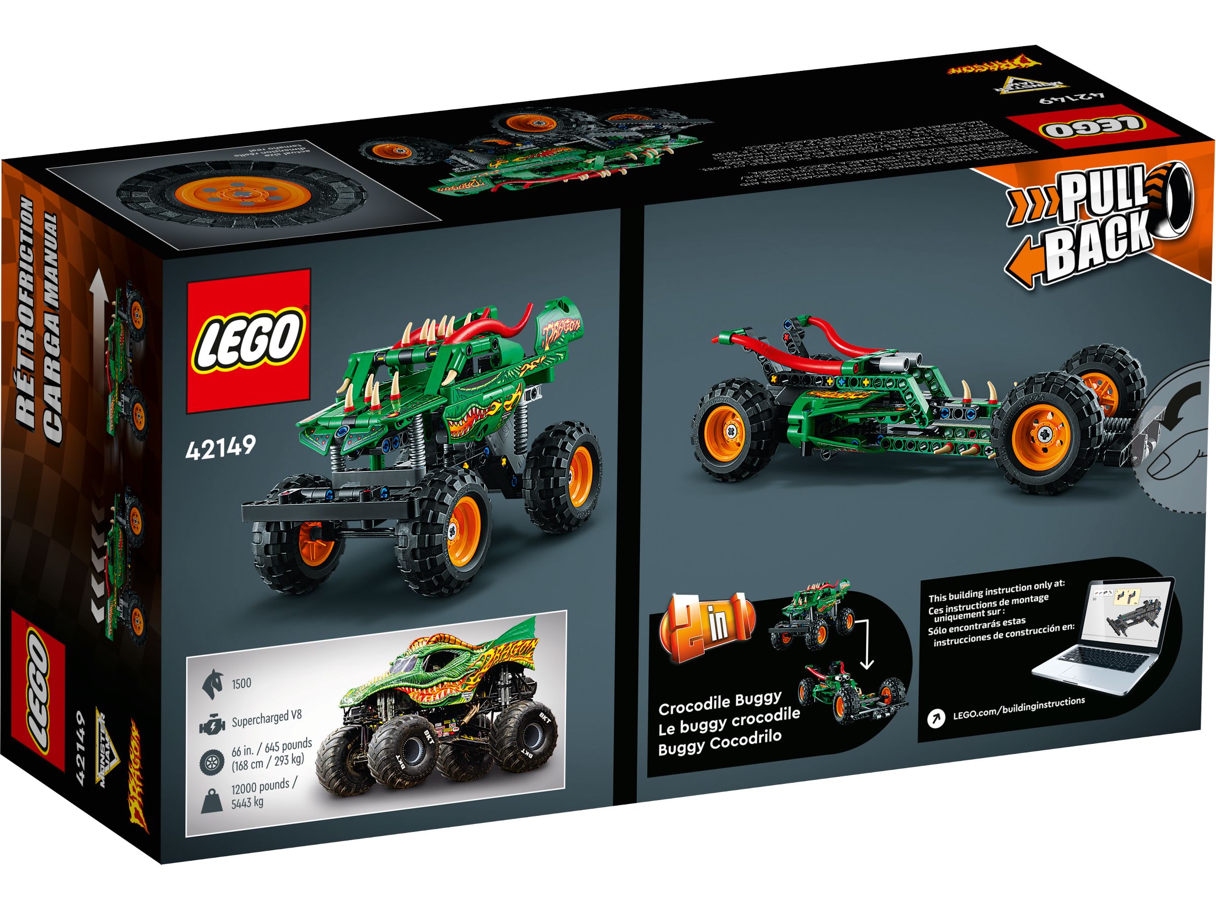 LEGO Technic 42149 Monster Jam™ Dragon™ LEGO_42149_alt5.jpg