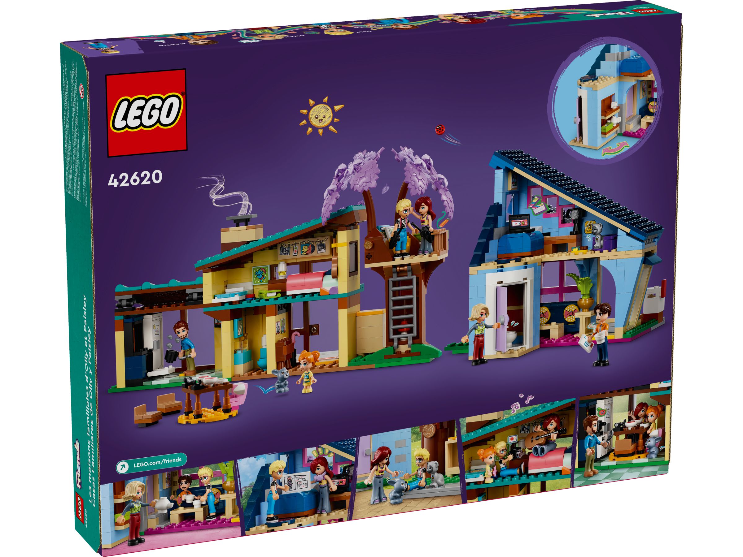 LEGO Friends 42620 Ollys und Paisleys Familien Haus LEGO_42620_alt2.jpg