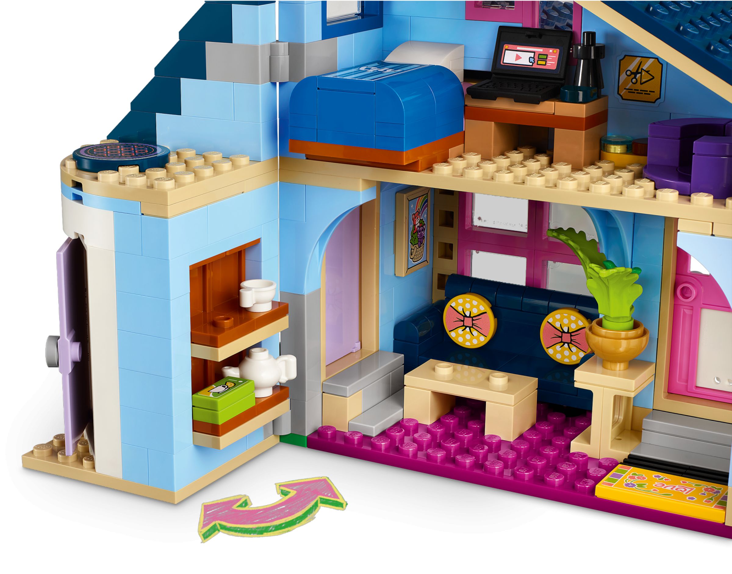 LEGO Friends 42620 Ollys und Paisleys Familien Haus LEGO_42620_alt7.jpg
