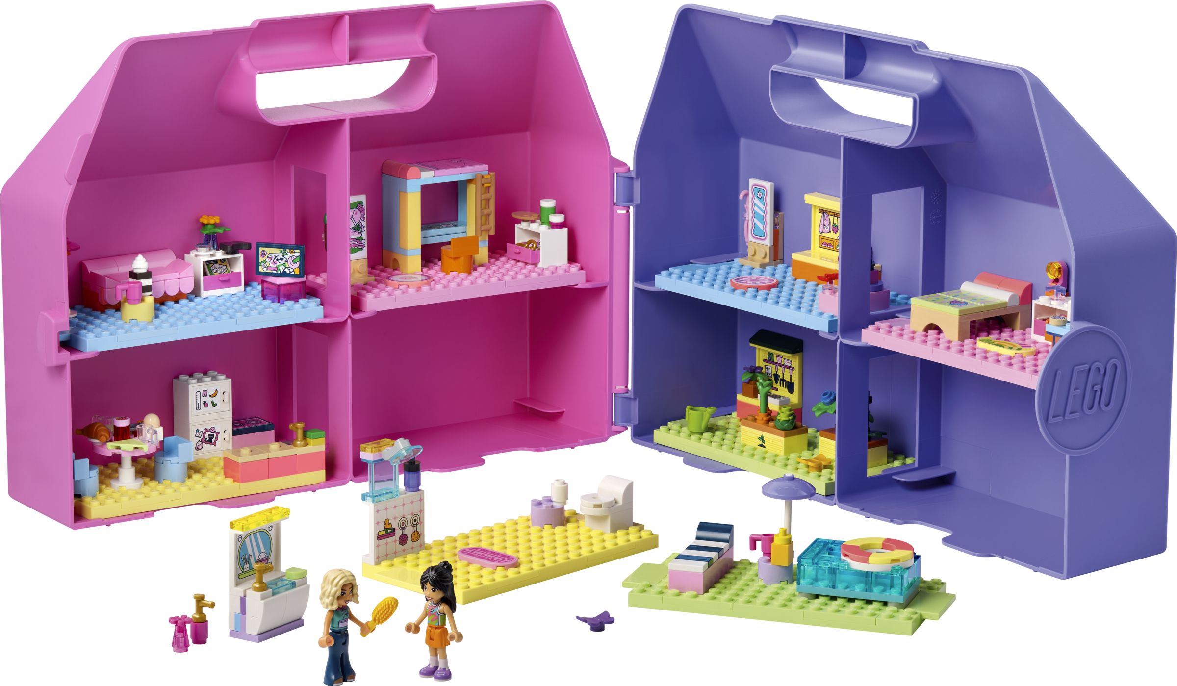 VORVERKAUF LEGO Friends 42697 Kreativer Puppenhauskoffer ab 37,65  / 25%  gespart