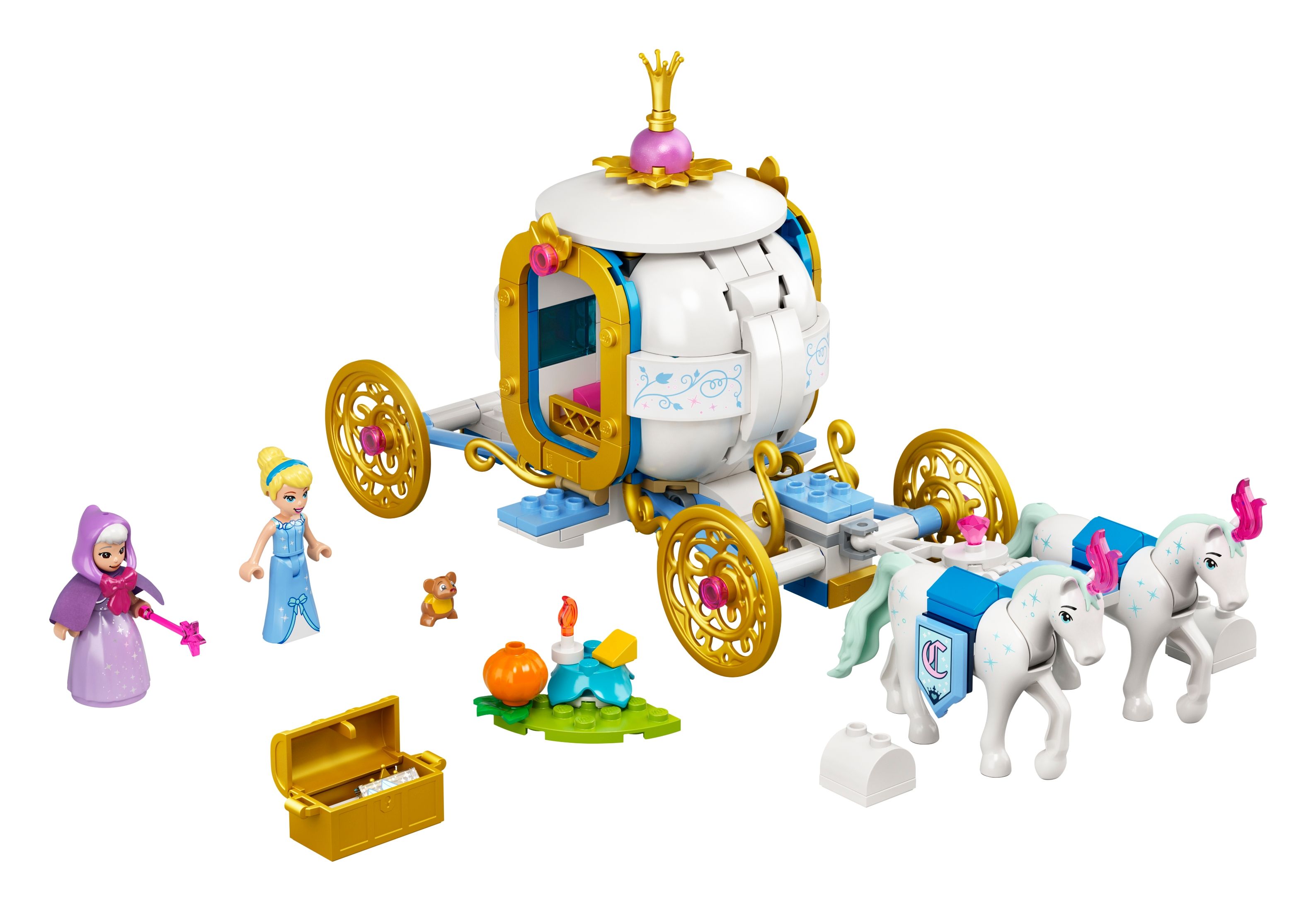 LEGO Disney 43192 Cinderellas königliche Kutsche