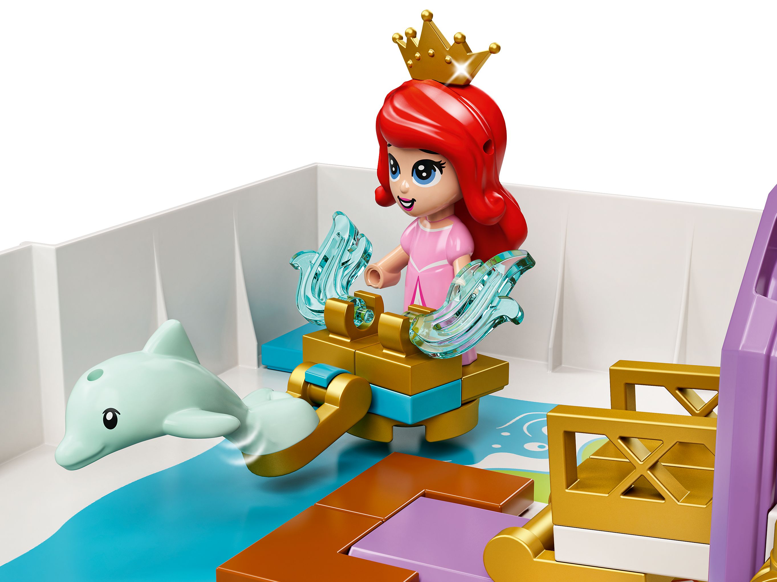 LEGO Disney 43193 Märchenbuch Abenteuer mit Arielle, Belle, Cinderella und Tiana LEGO_43193_alt7.jpg