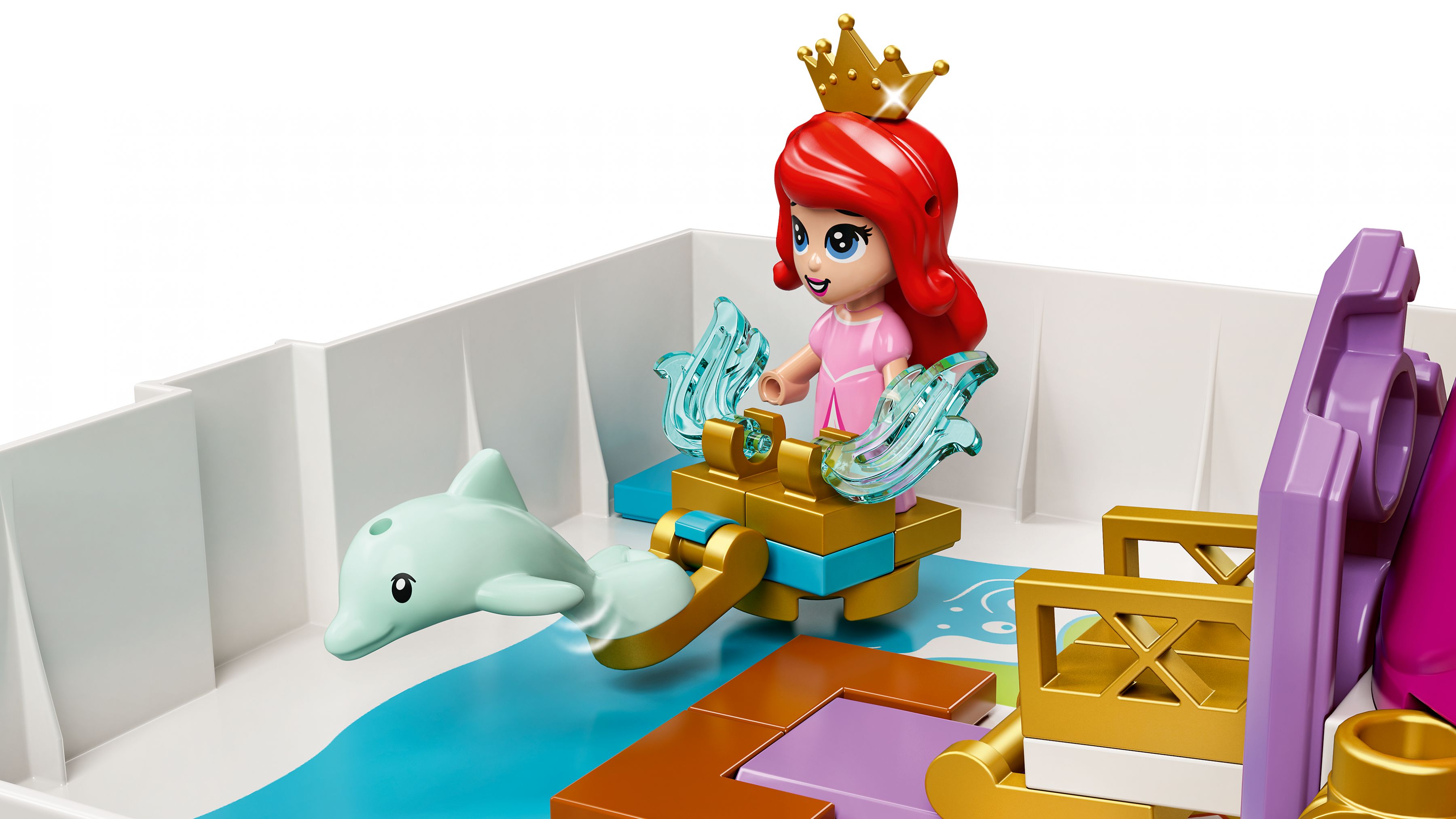 LEGO Disney 43193 Märchenbuch Abenteuer mit Arielle, Belle, Cinderella und Tiana LEGO_43193_web_sec05_nobg.jpg