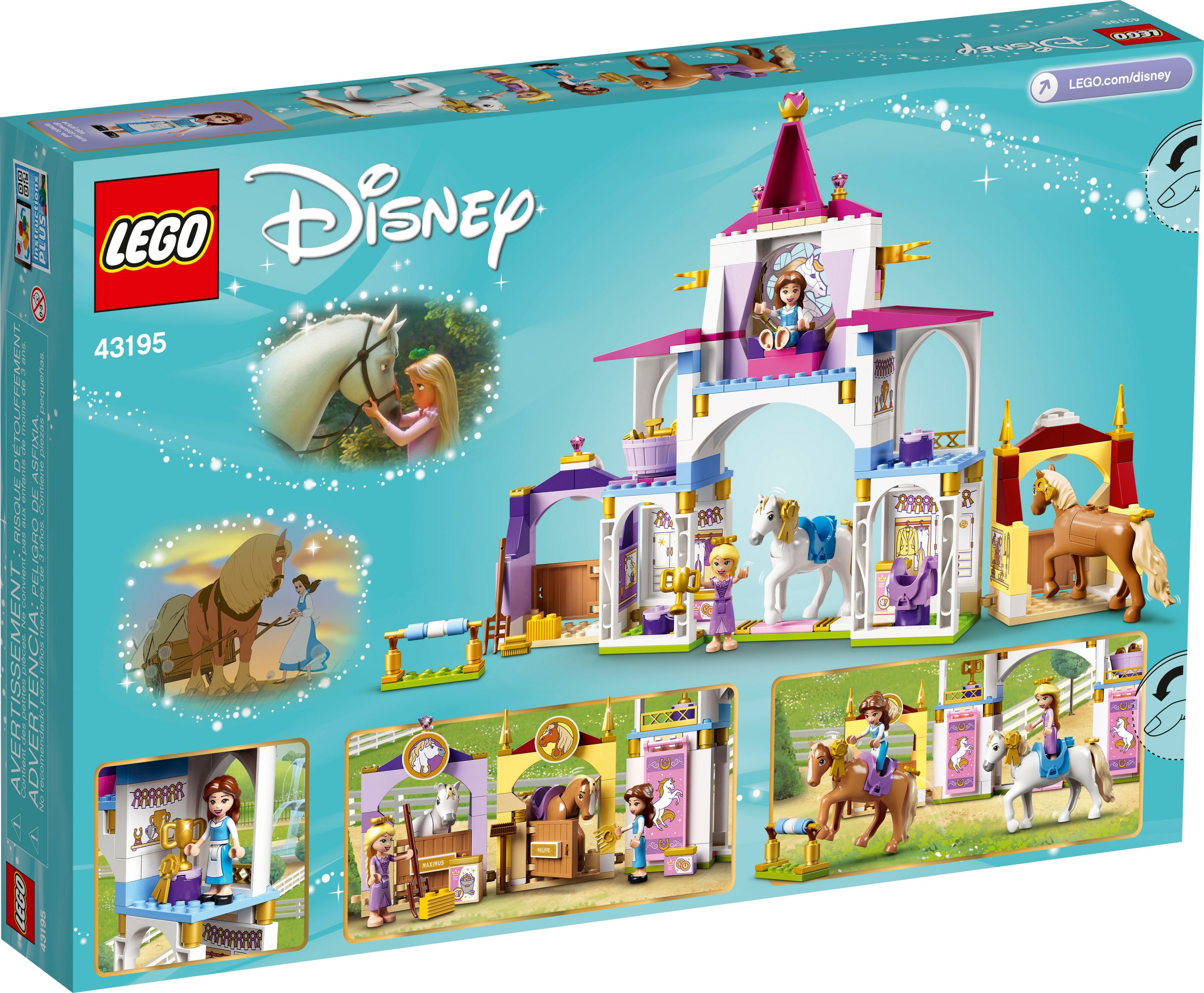 LEGO Disney 43195 Belles und Rapunzels königliche Ställe LEGO_43195_box5_v39.jpg