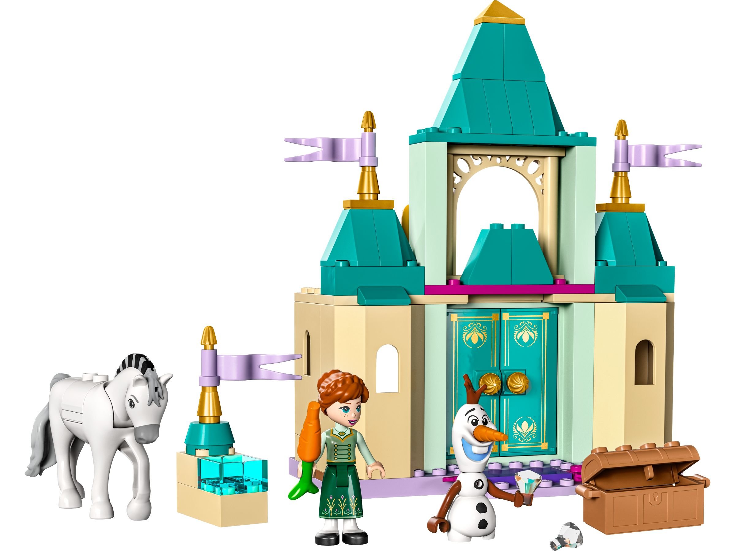 LEGO Disney 43204 Annas und Olafs Spielspaß im Schloss