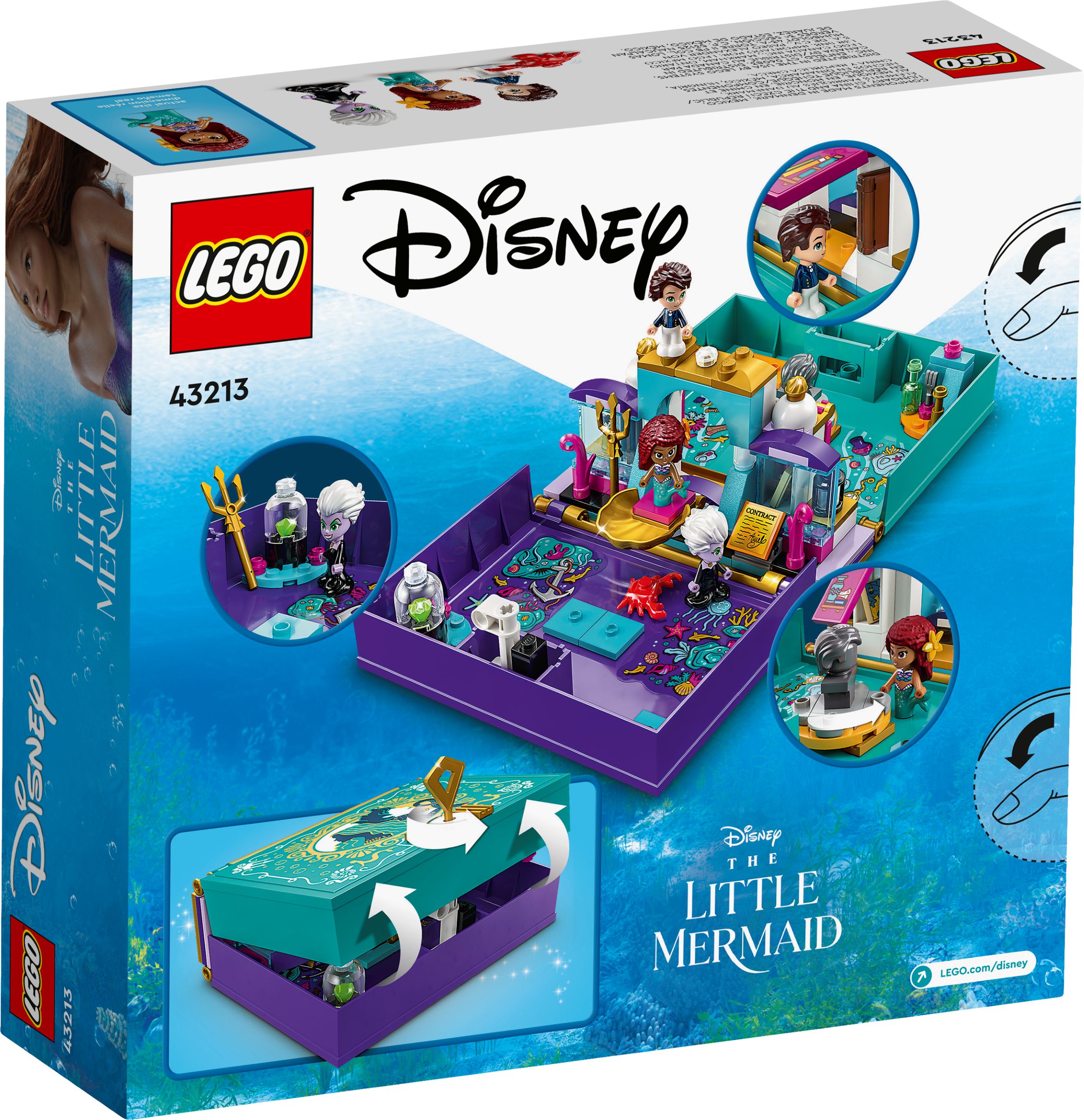 LEGO Disney 43213 Die kleine Meerjungfrau – Märchenbuch LEGO_43213_alt6.jpg