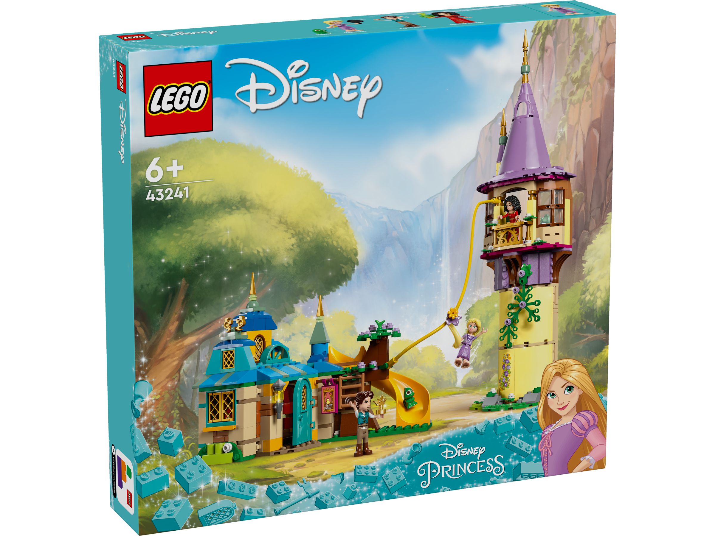 LEGO Disney 43241 Rapunzels Turm und die Taverne „Zum Quietscheentchen“ LEGO_43241_box1_v29.jpg