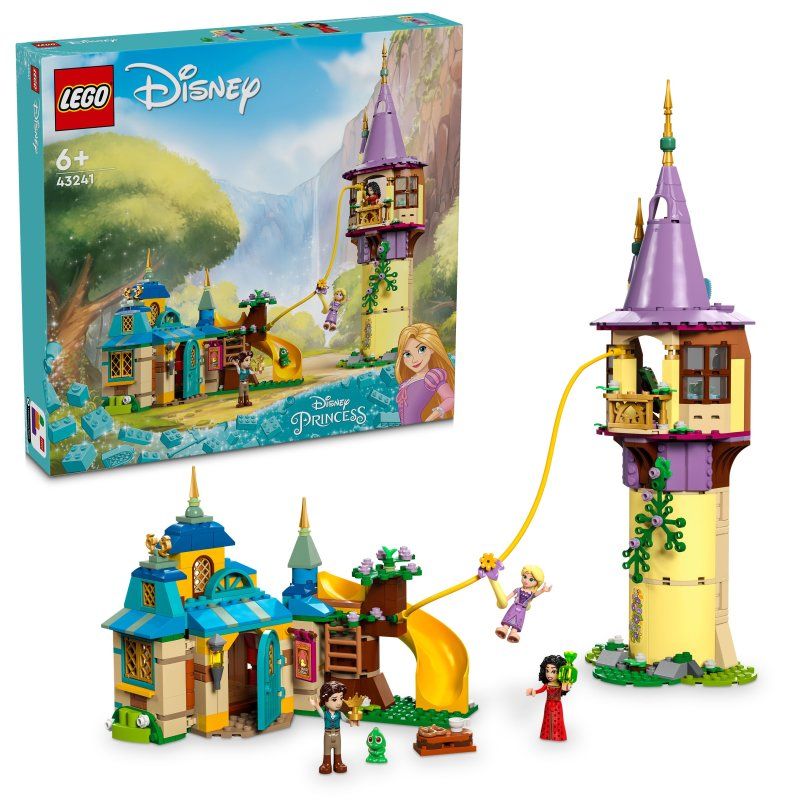 LEGO Disney 43241 Rapunzels Turm und die Taverne „Zum Quietscheentchen“ LEGO_43241_prodimg.jpg