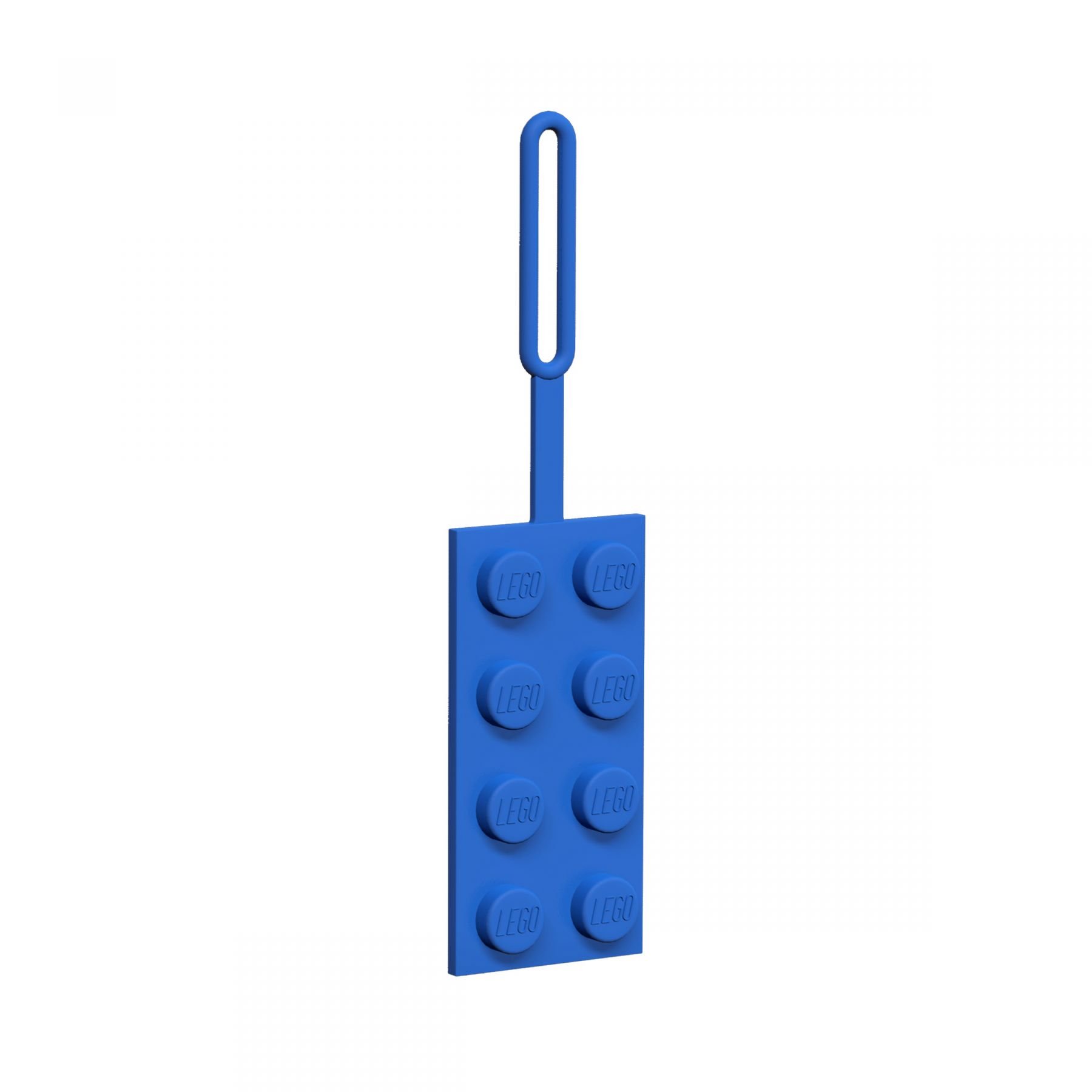 LEGO Gear 5005543 Blauer LEGO® 2x4-Stein-Gepäckanhänger LEGO_5005543_alt3.jpg