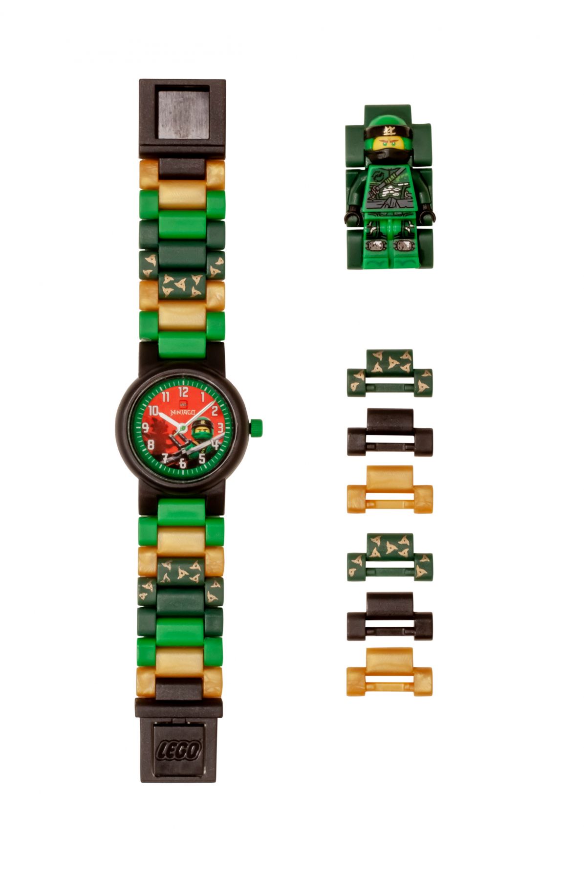 LEGO® NINJAGO® Lloyd Minifigur-Armbanduhr 5005693 (2018) | LEGO®  Preisvergleich brickmerge.de