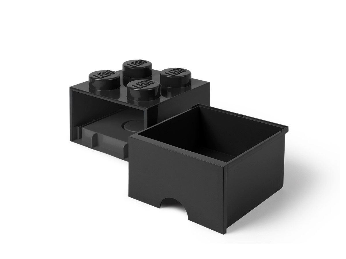 LEGO Gear 5005711 LEGO® Aufbewahrungsstein mit 4 Noppen und Schubfach in Schwarz LEGO_5005711_alt2.jpg