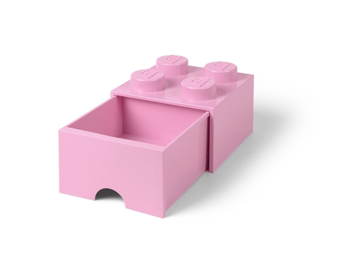 LEGO Gear 5006173 LEGO® Aufbewahrungsstein mit 4 Noppen und Schubfach in Hellviolett LEGO_5005712.jpg