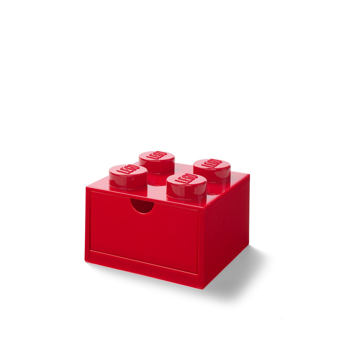 LEGO Gear 5006140 AUFBEWAHRUNGSSTEIN MIT SCHUBFACH UND 4 NOPPEN IN ROT LEGO_5006140_alt2.jpg
