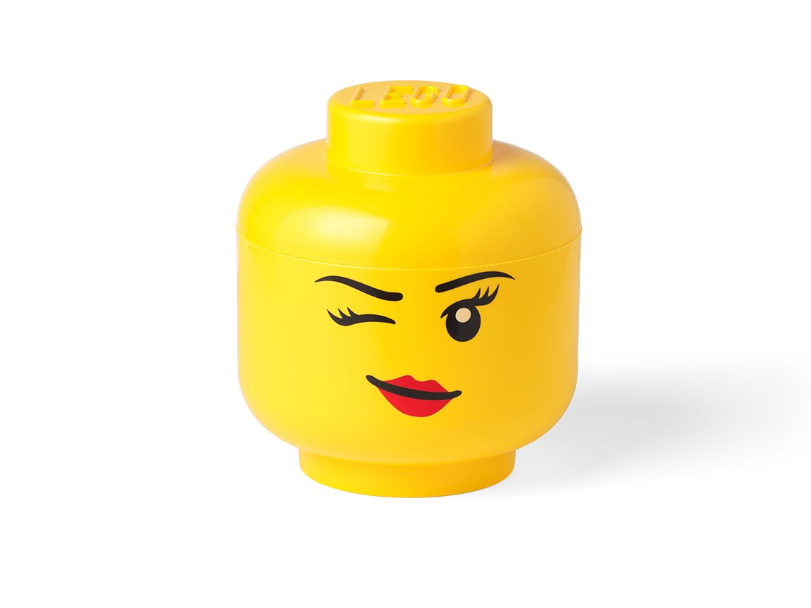 LEGO Gear 5006186 LEGO® Zwinkerkopf – Kleine Aufbewahrungsbox