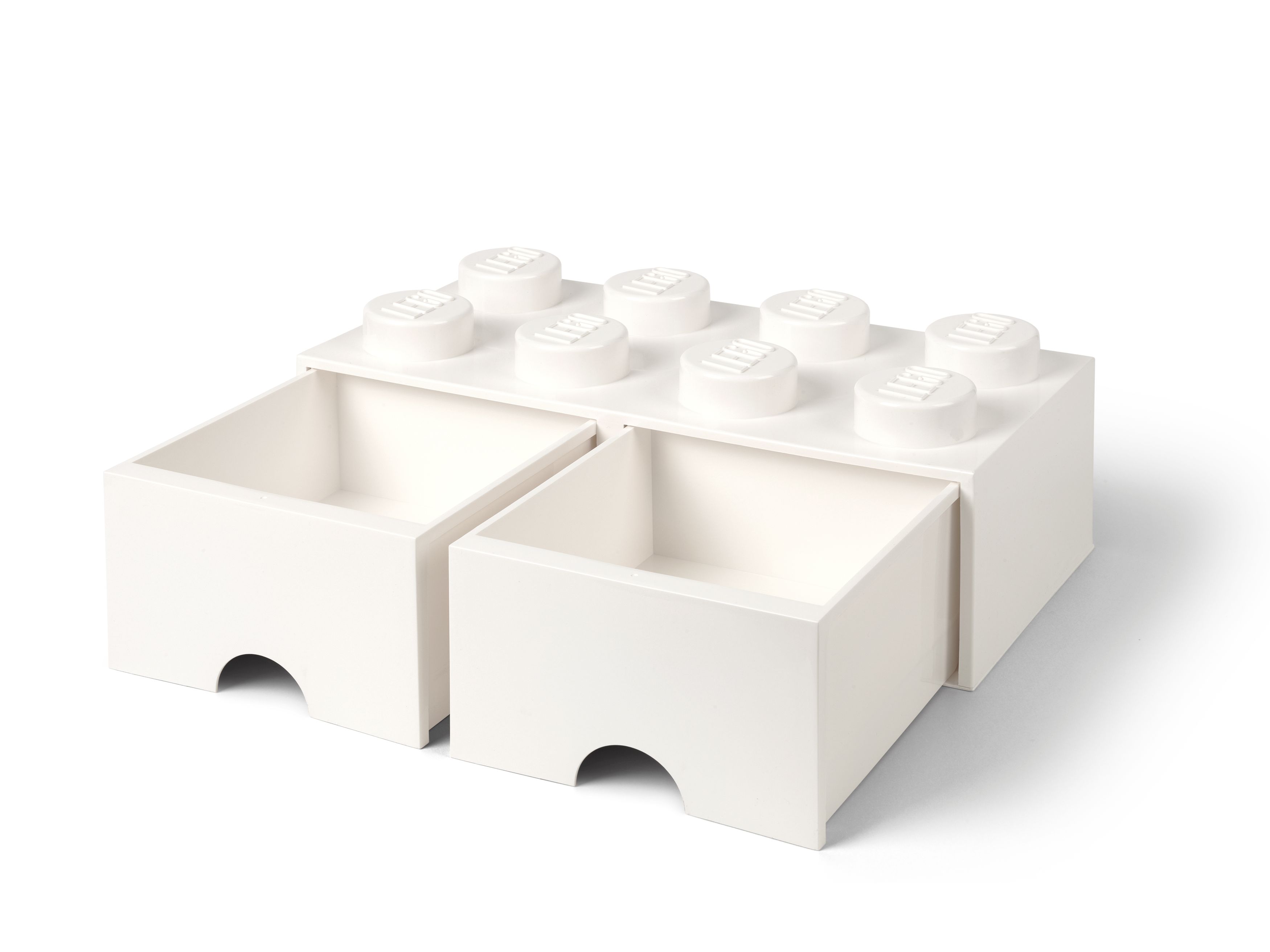 LEGO Gear 5006209 LEGO® Aufbewahrungsstein mit Schubfächern und 8 Noppen in Weiß LEGO_5006209_alt2.jpg