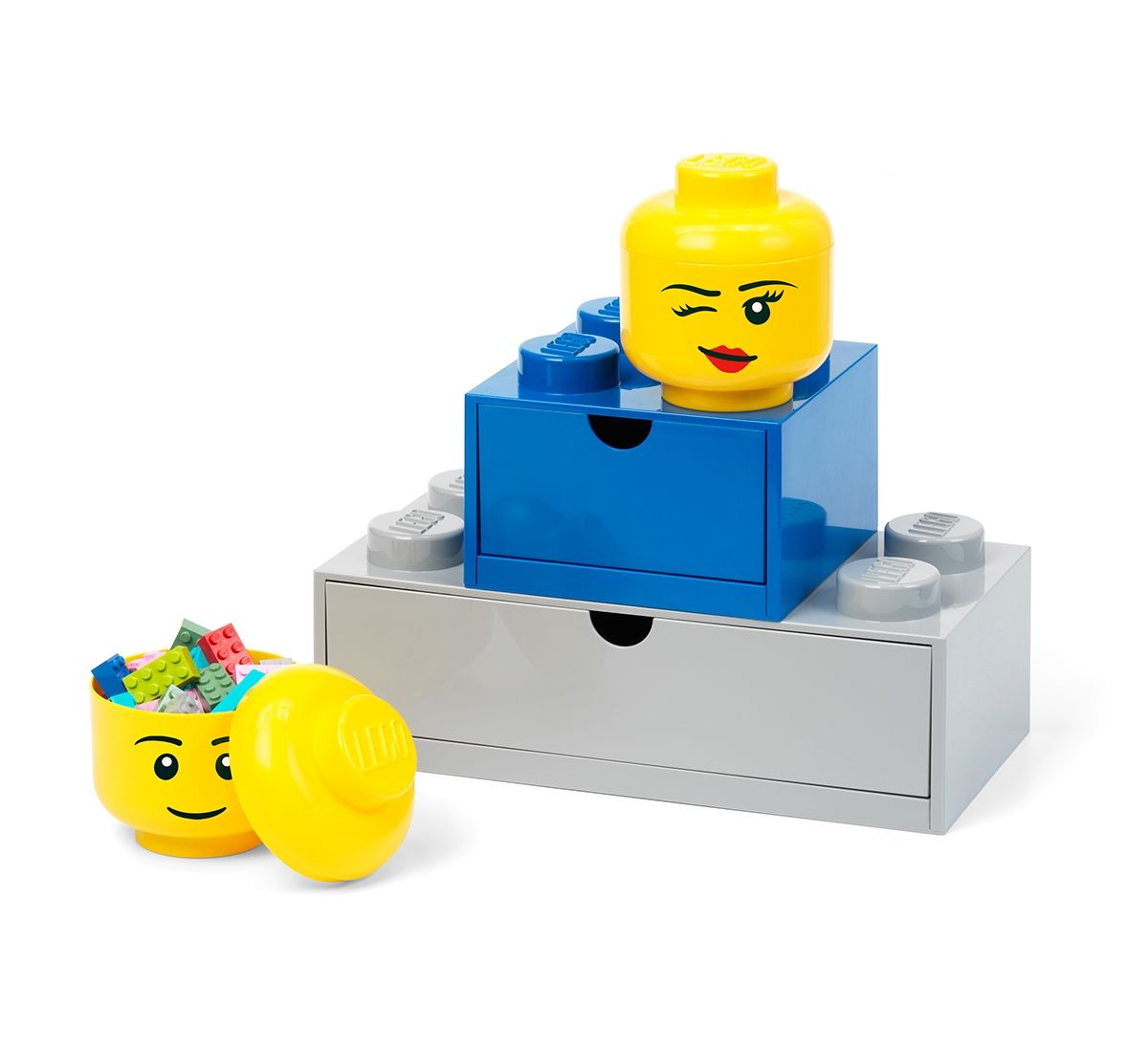 LEGO Gear 5006211 LEGO® Zwinkerkopf – Mini-Aufbewahrungsbox LEGO_5006211_alt1.jpg