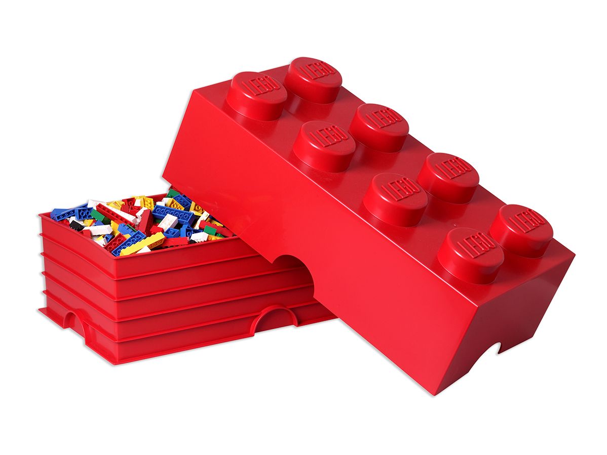 LEGO Gear 5006867 Aufbewahrungsstein mit 8 Noppen in Rot LEGO_5006867_alt3.jpg
