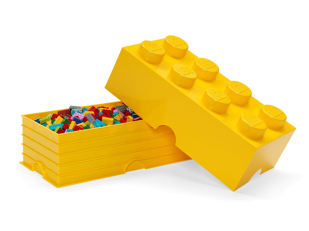 LEGO Gear 5006916 Aufbewahrungsstein mit 8 Noppen in Gelb LEGO_5006916_alt2.jpg