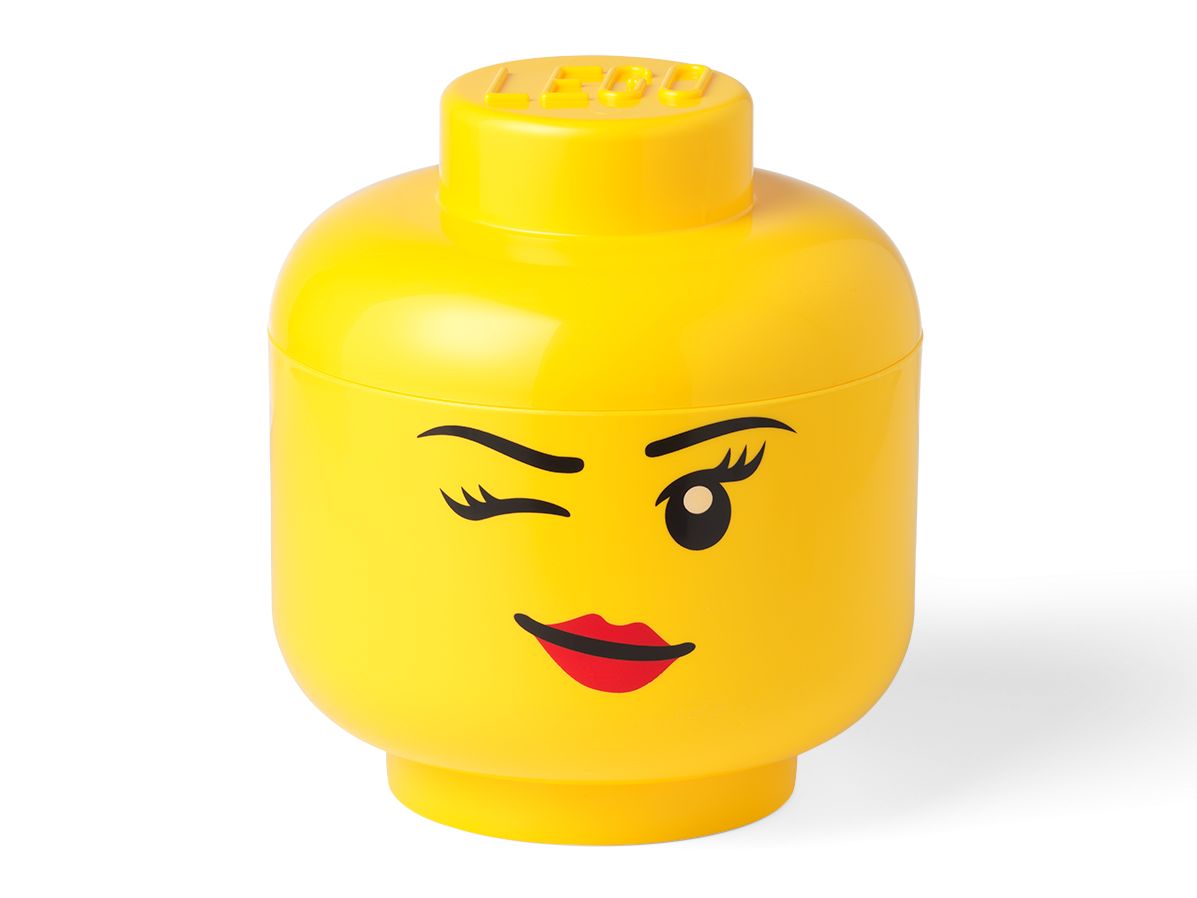 LEGO Gear 5006956 Zwinkerkopf – Große Aufbewahrungsbox