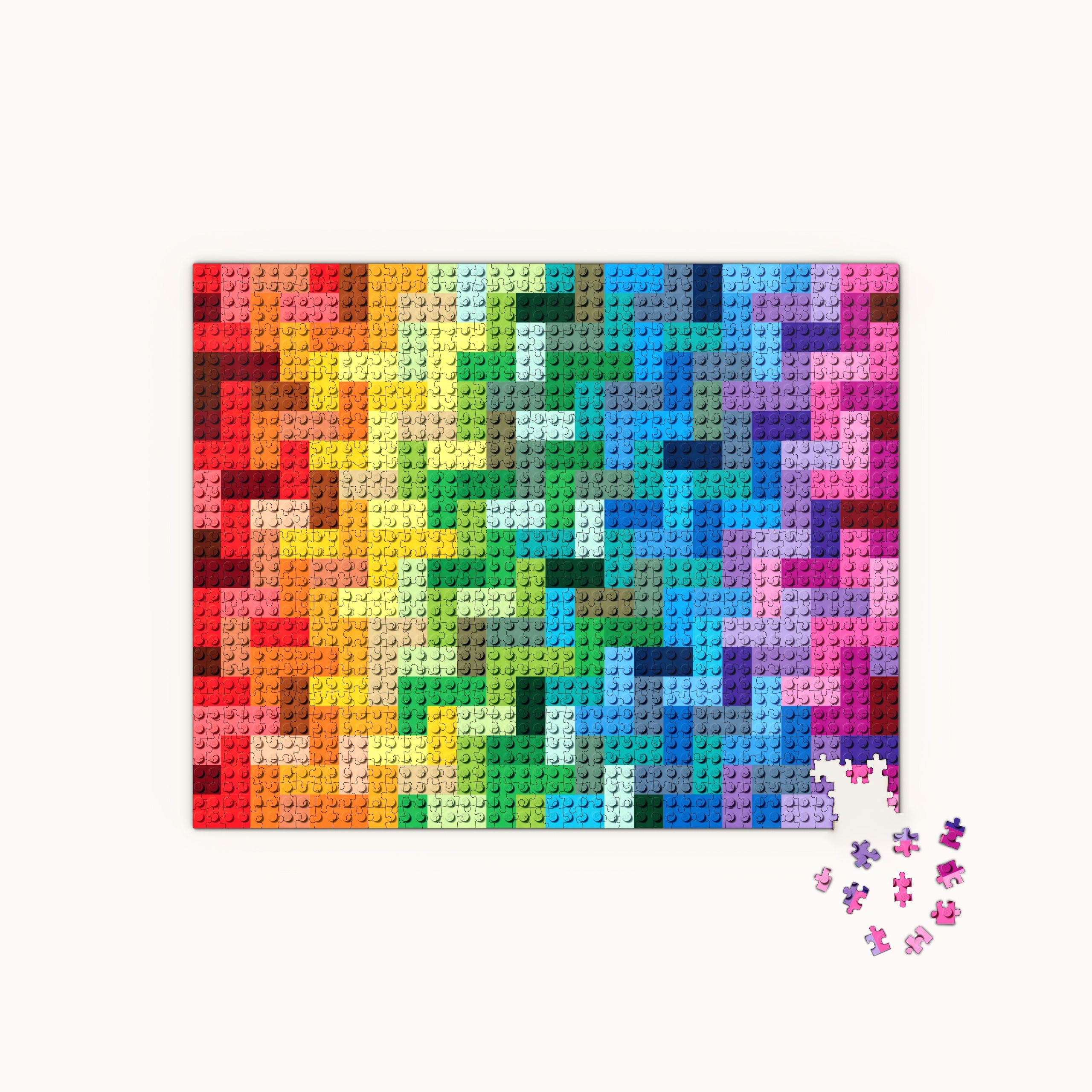 LEGO Miscellaneous 5007072 Puzzle – Regenbogensteine (1.000 Teile) LEGO_5007072_alt1.jpg