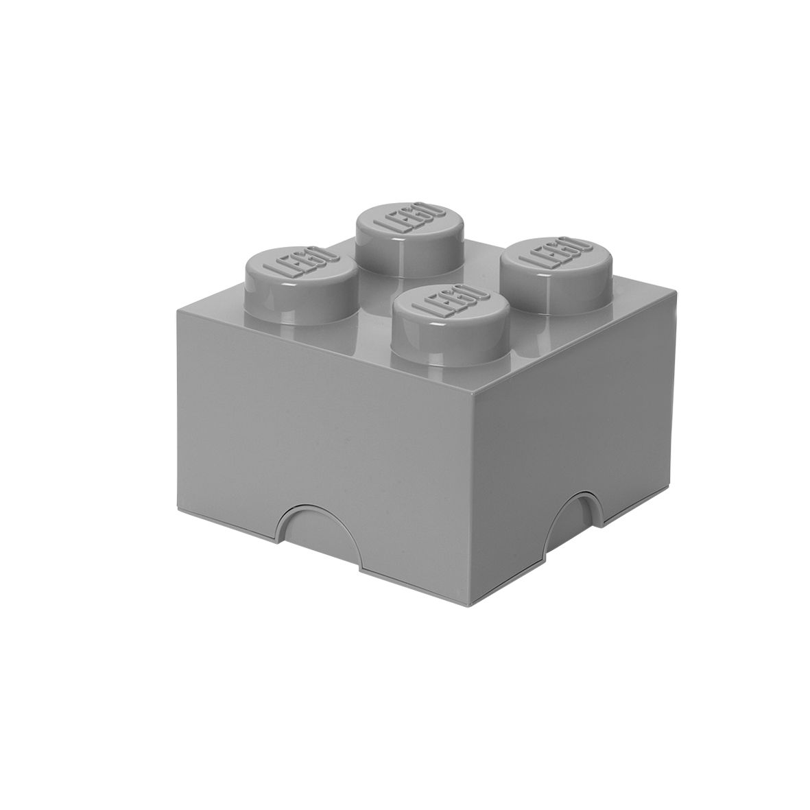 LEGO Gear 5007073 Stein mit 4 Noppen in Steingrau