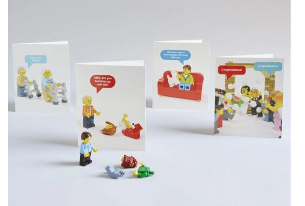 LEGO Miscellaneous 5007178 LEGO® Minifigur-Karten: 20 Grußkarten mit Kuverts LEGO_5007178_alt1.jpg