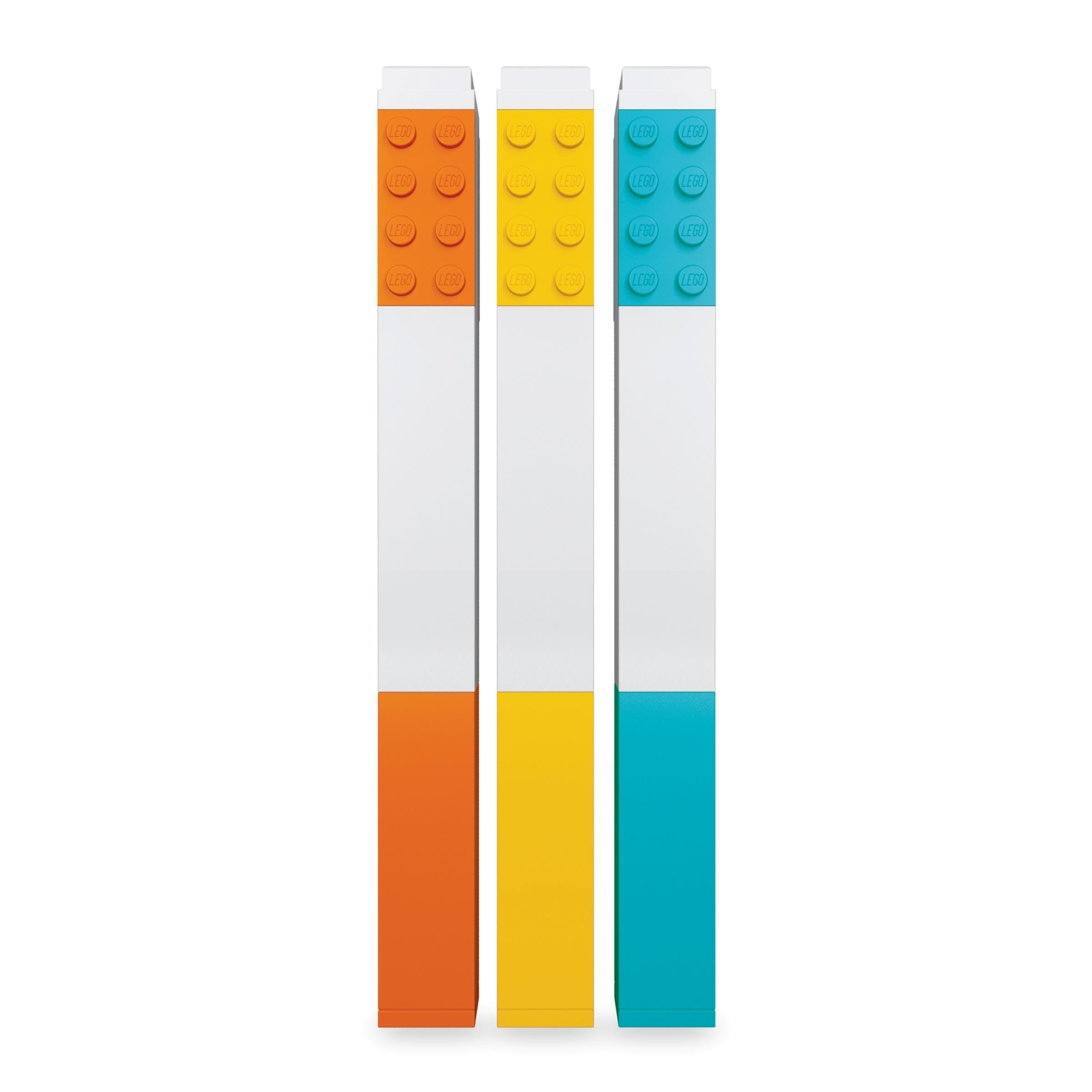 LEGO Gear 5007196 3er-Pack Textmarker 2.0