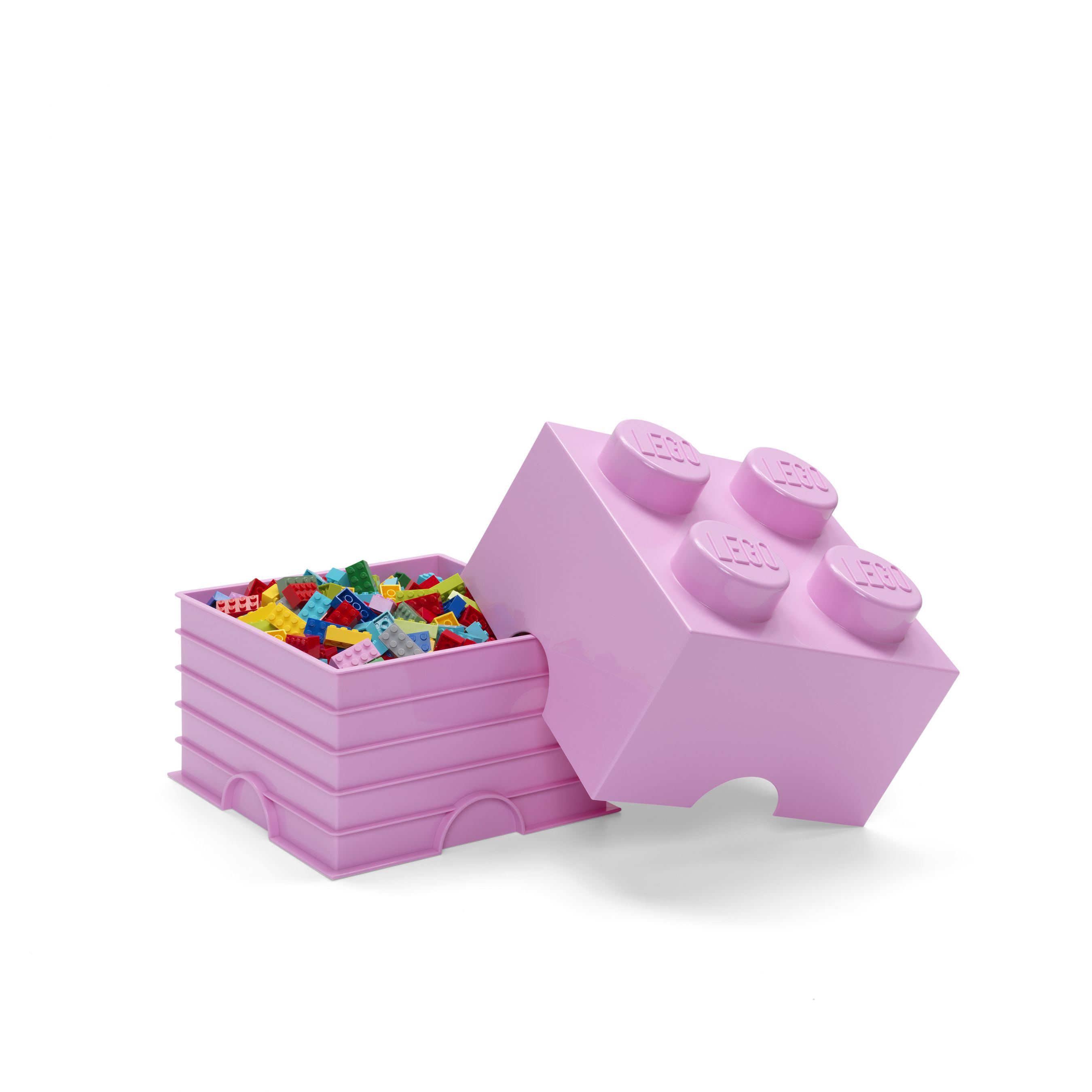 LEGO Gear 5007267 Aufbewahrungsstein mit 4 Noppen in Hellviolett LEGO_5007267_alt2.jpg