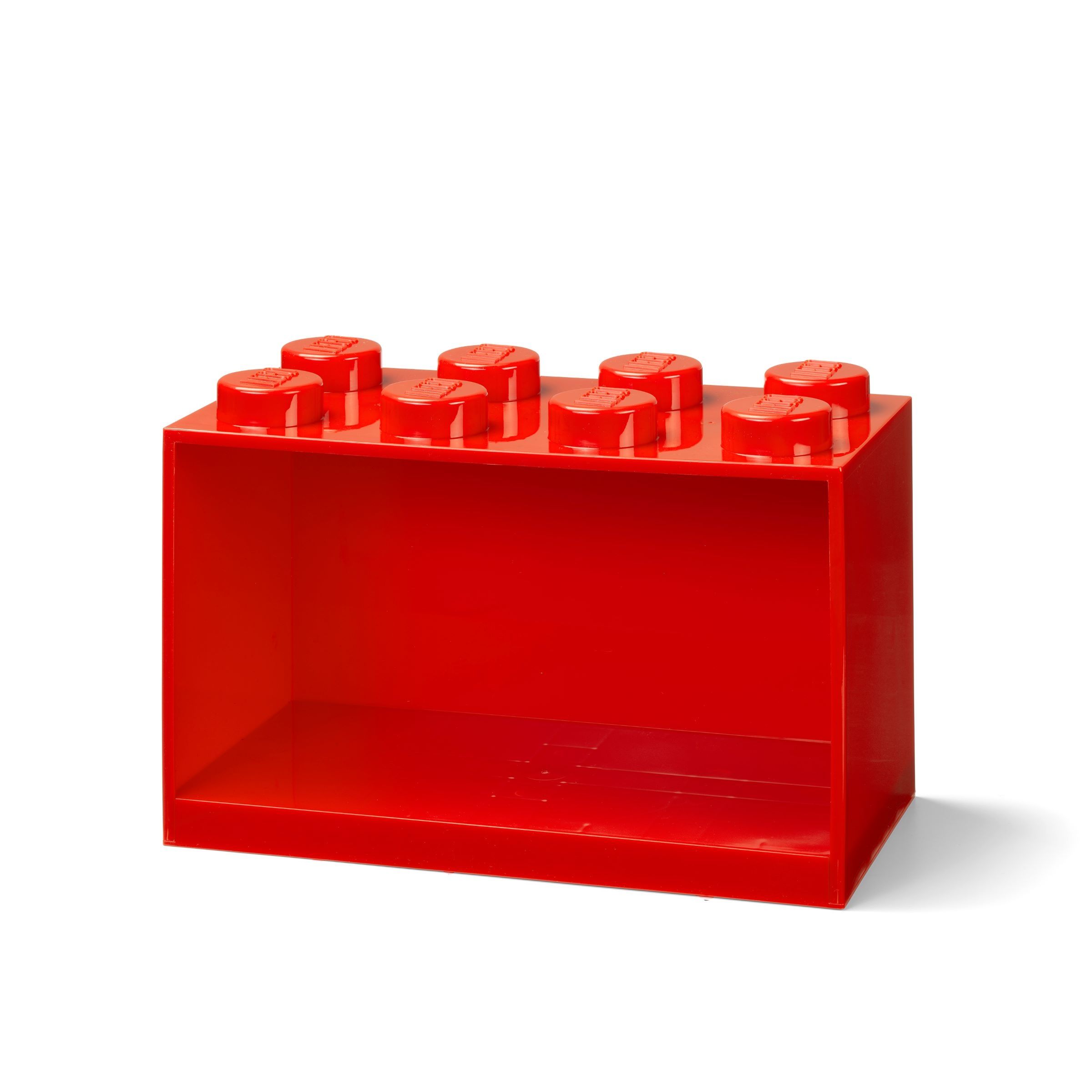 LEGO Gear 5007284 Steinregal mit 8 Noppen in Rot