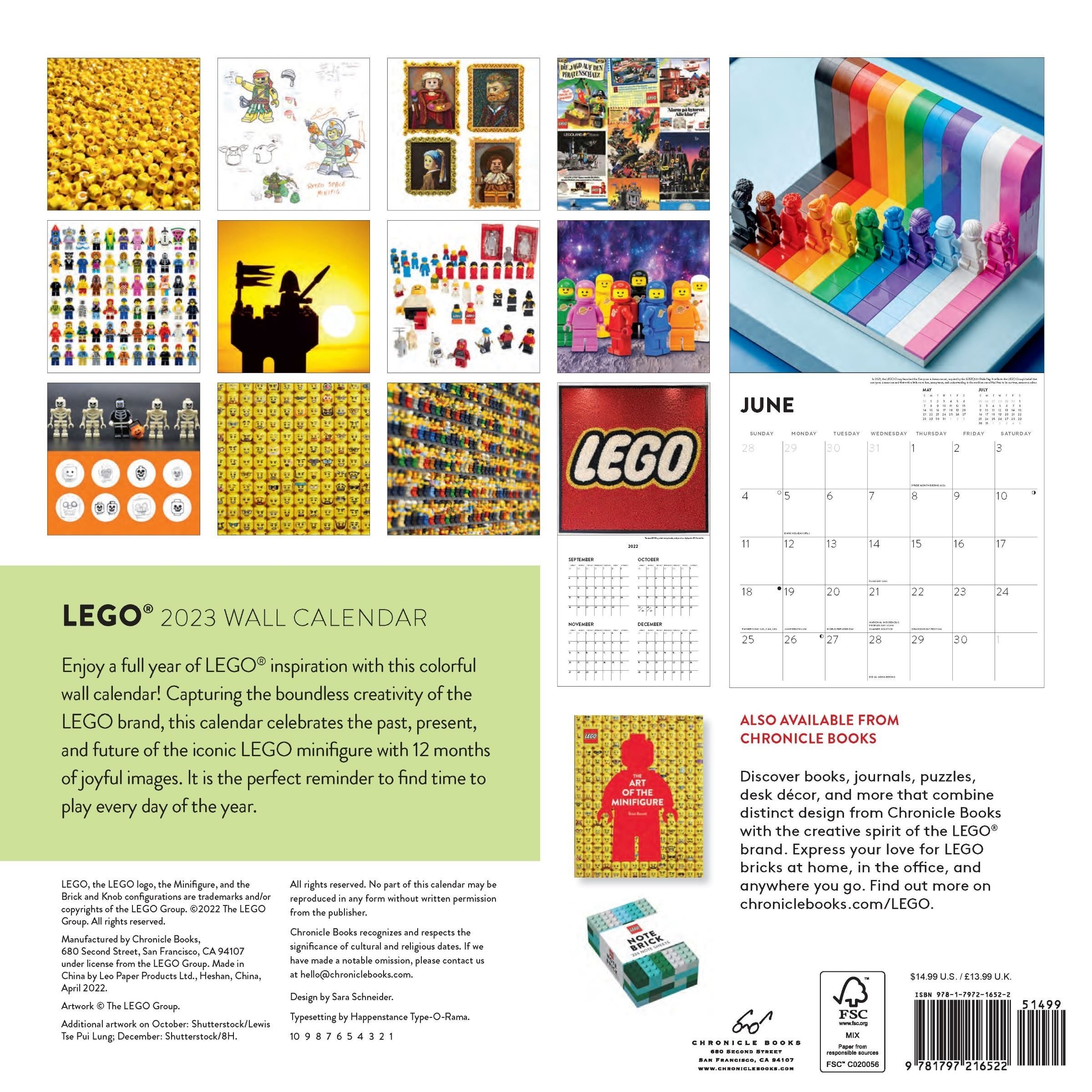 Lego Daily Builds Calendar 2025