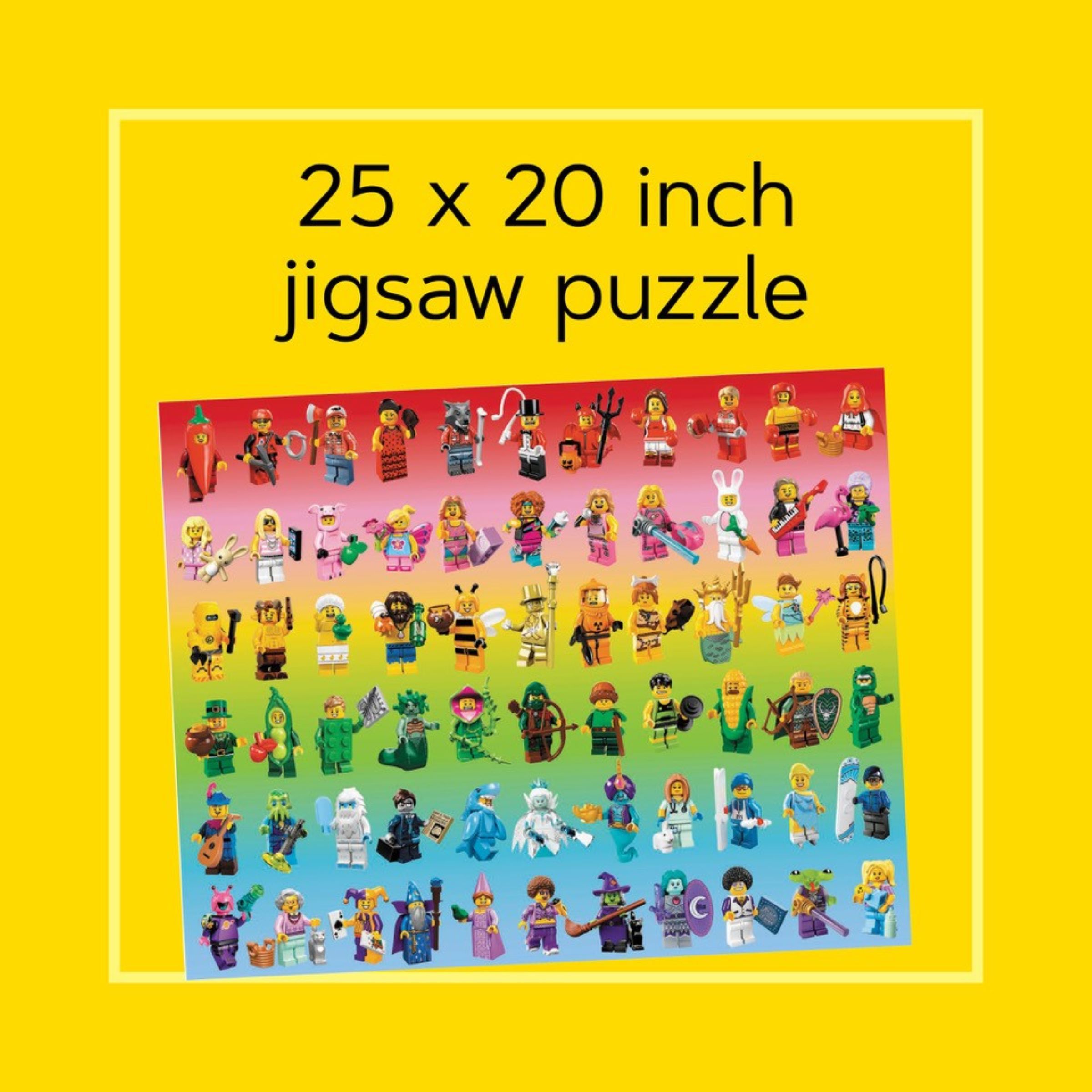 LEGO Buch 5007643 Minifigure Rainbow 1,000-Piece Puzzle LEGO_5007643_alt4.jpg