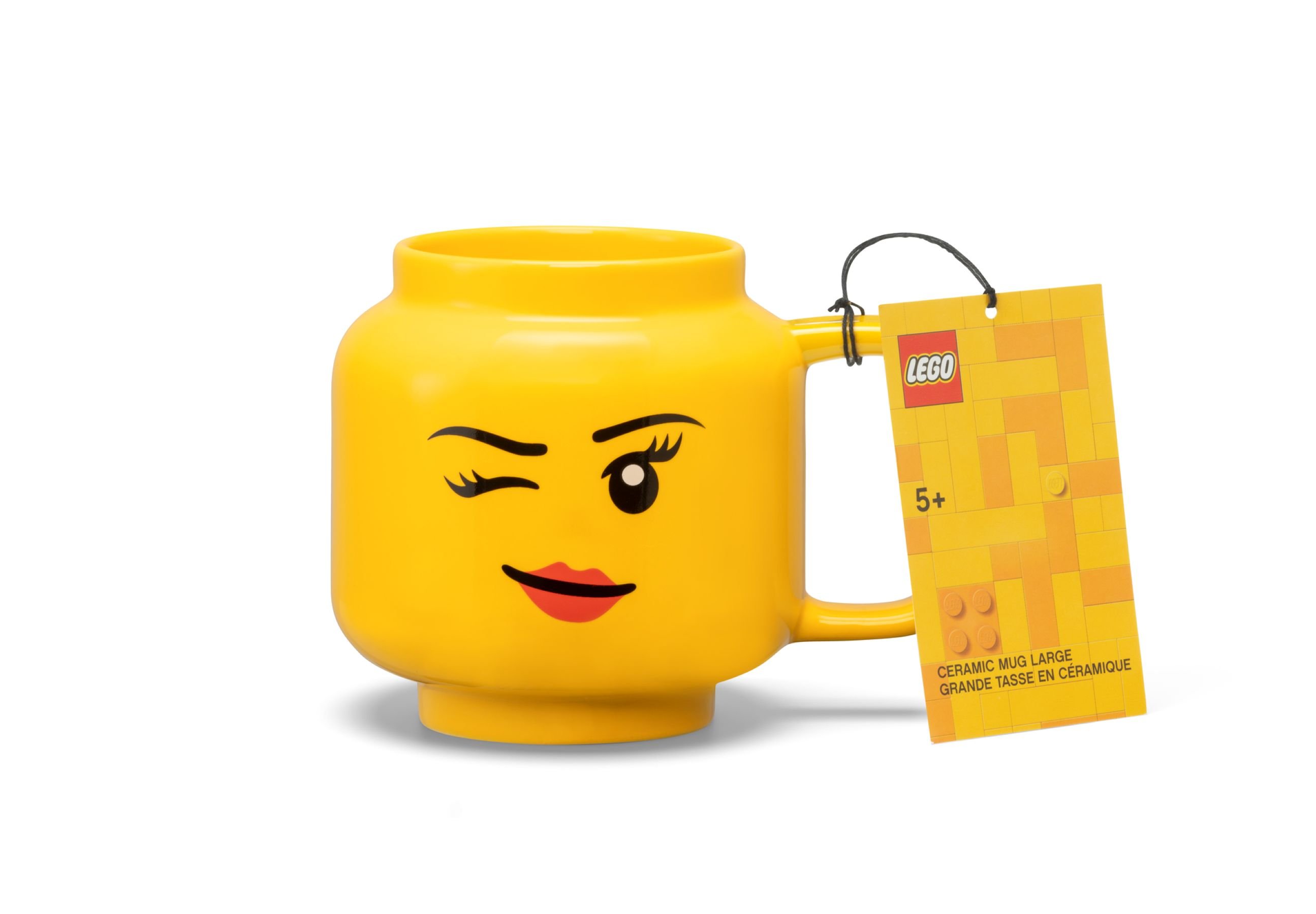 LEGO Gear 5007876 Keramikbecher mit zwinkerndem Mädchengesicht LEGO_5007876_alt1.jpg