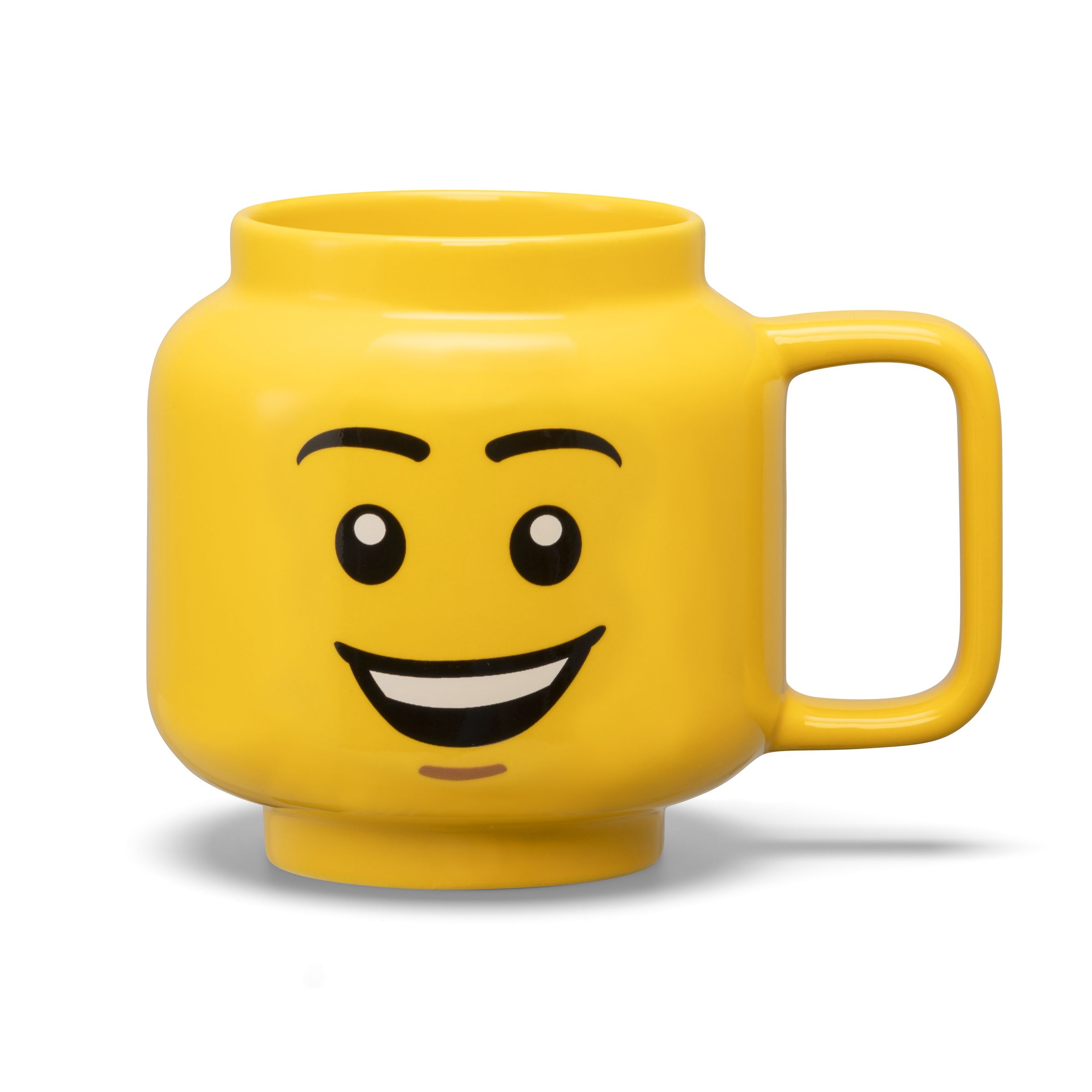 LEGO Gear 5007877 Keramikbecher mit fröhlichem Jungengesicht