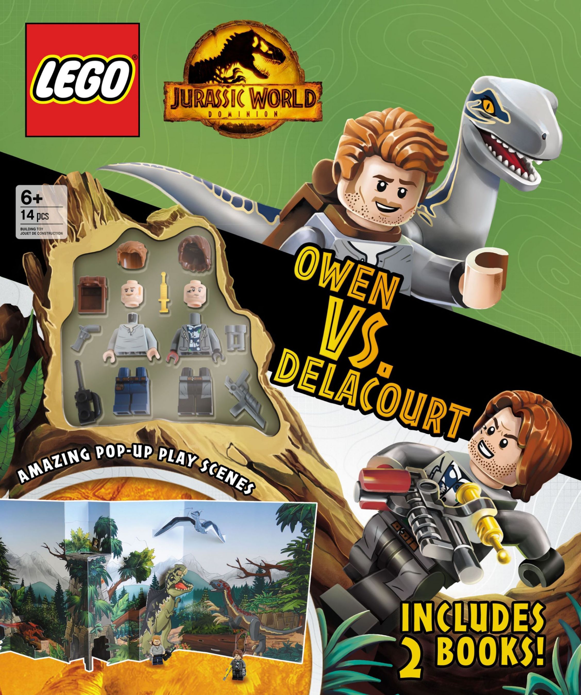 LEGO Buch 5007898 Jurassic World Activity Landscape Box