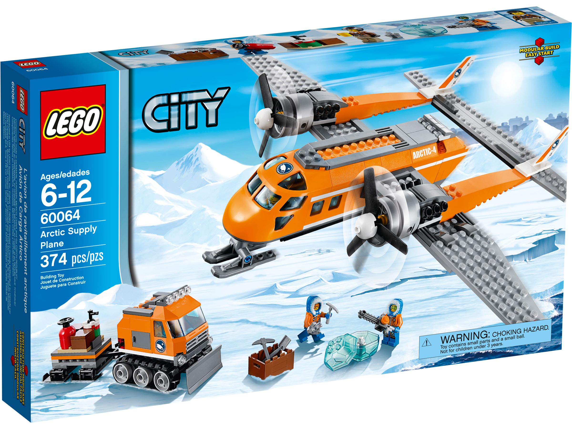 LEGO City 60064 Arktis-Versorgungsflugzeug LEGO_60064_alt1.jpg