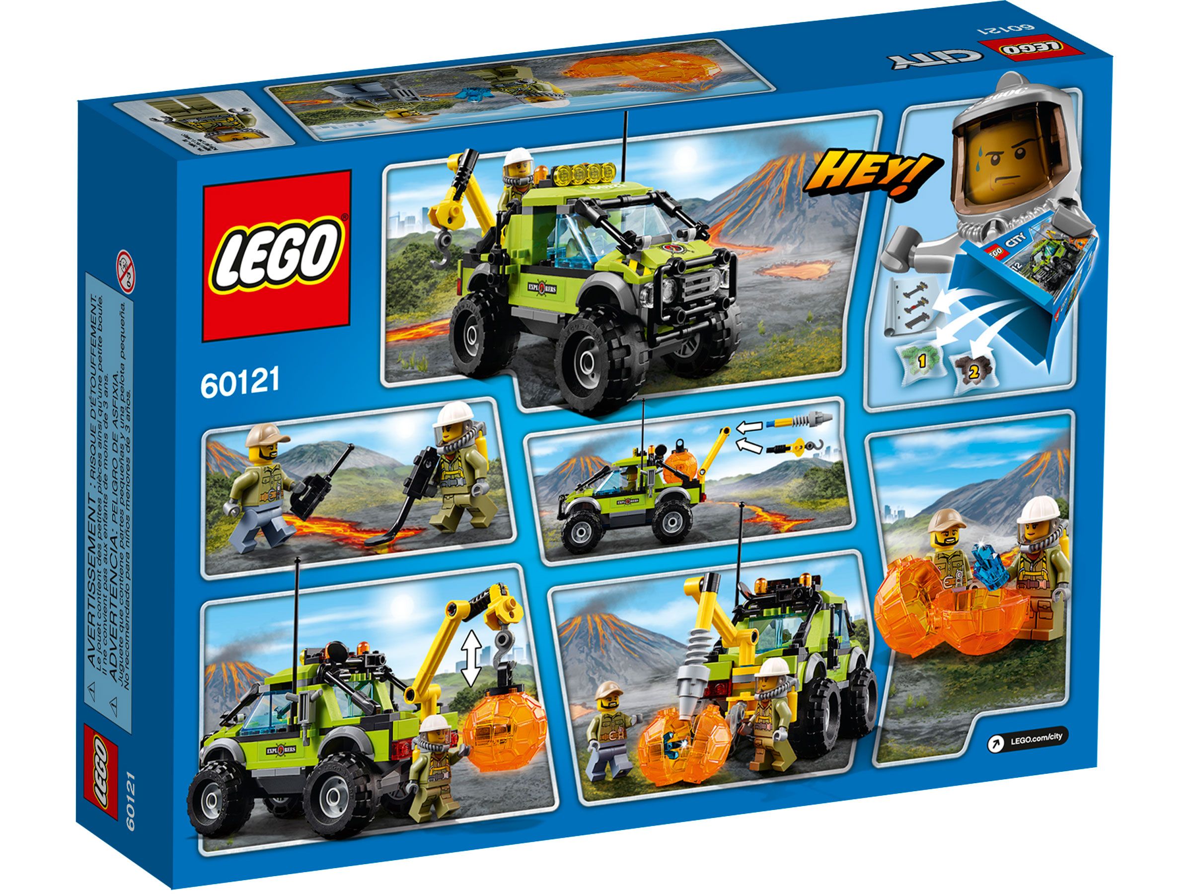 Lego City Vulkan Forschungstruck 60121 NEU 