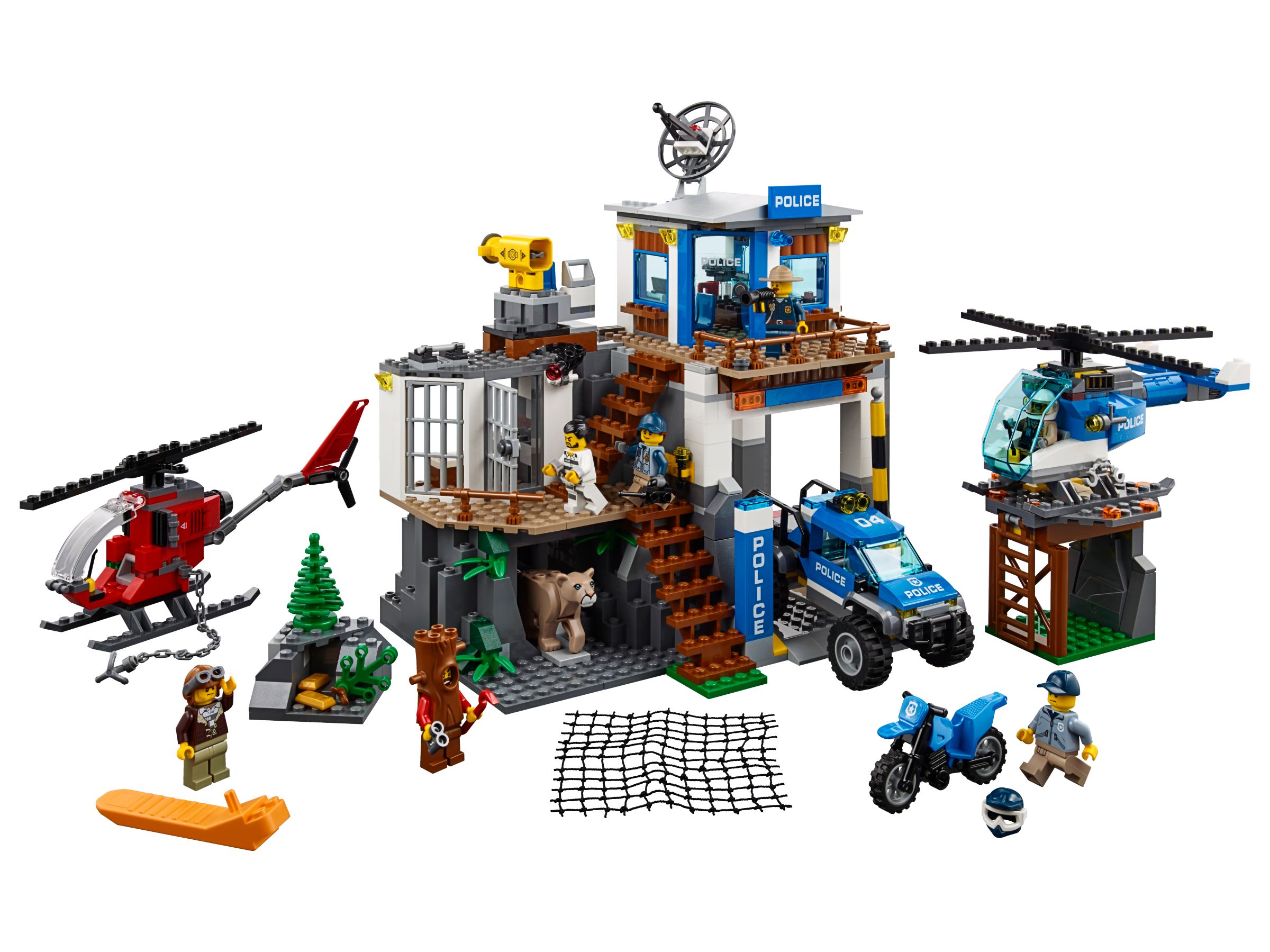 LEGO City 60174 Hauptquartier der Gebirgspolizei