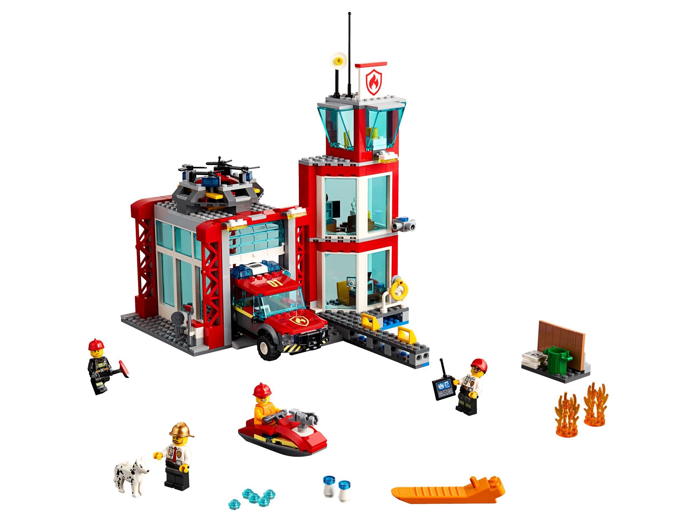 LEGO City 60215 Feuerwehrstation
