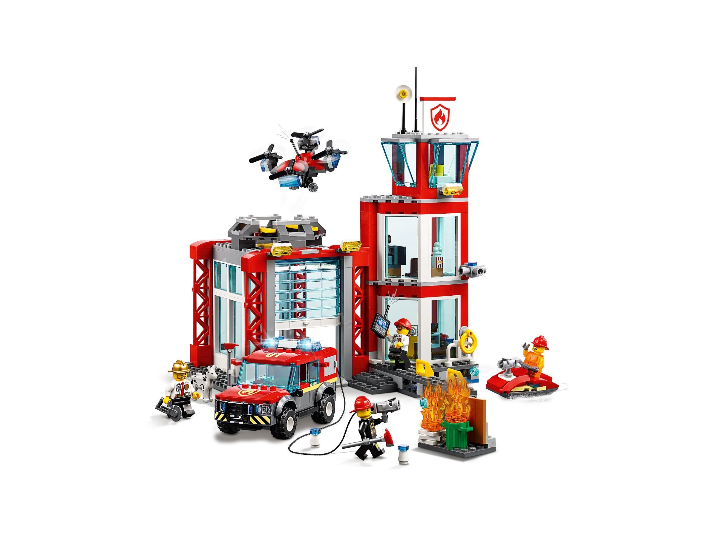 Station NEU OVP LEGO 60215 City Feuerwehr 