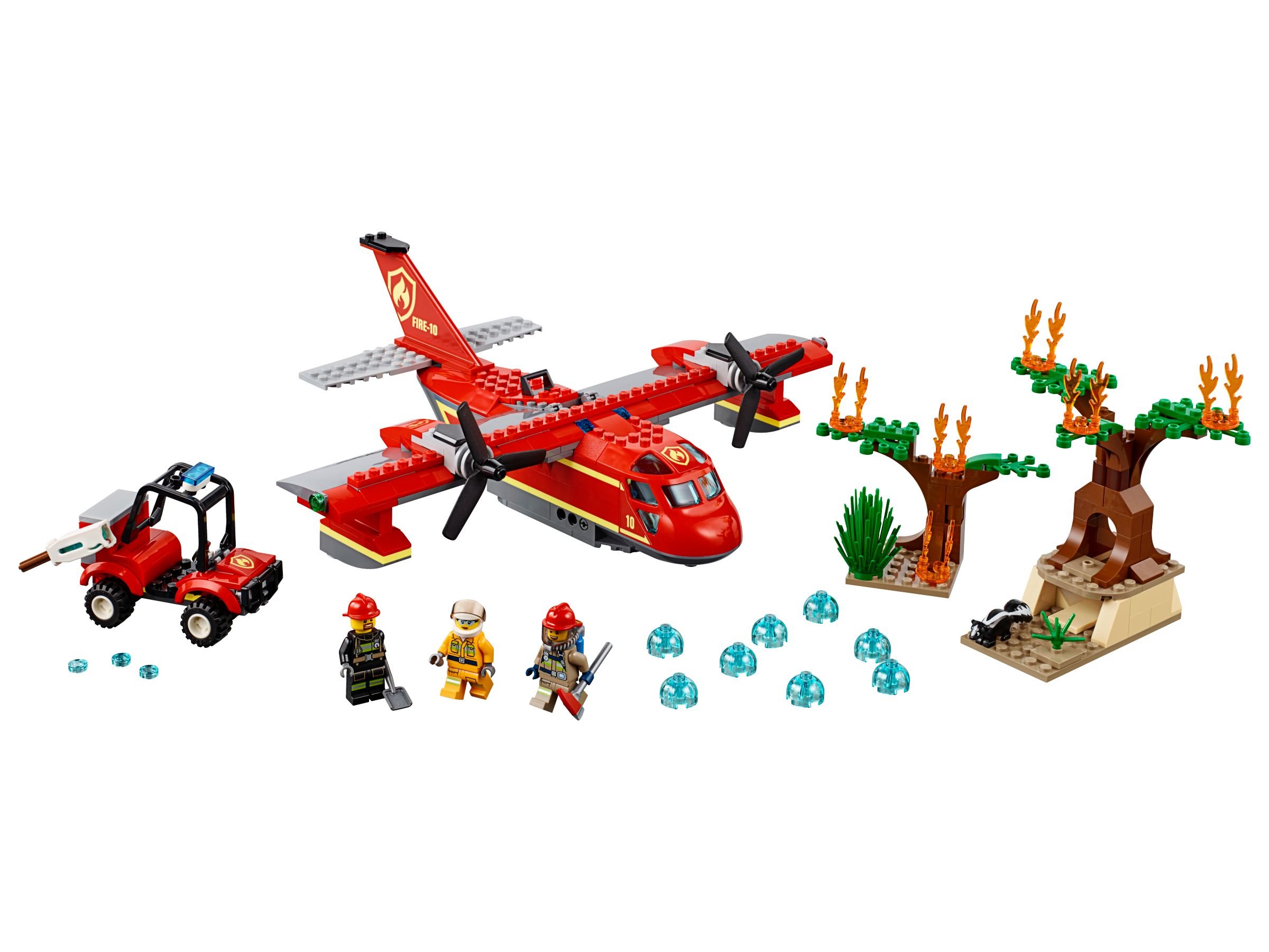 LEGO City 60217 Löschflugzeug der Feuerwehr