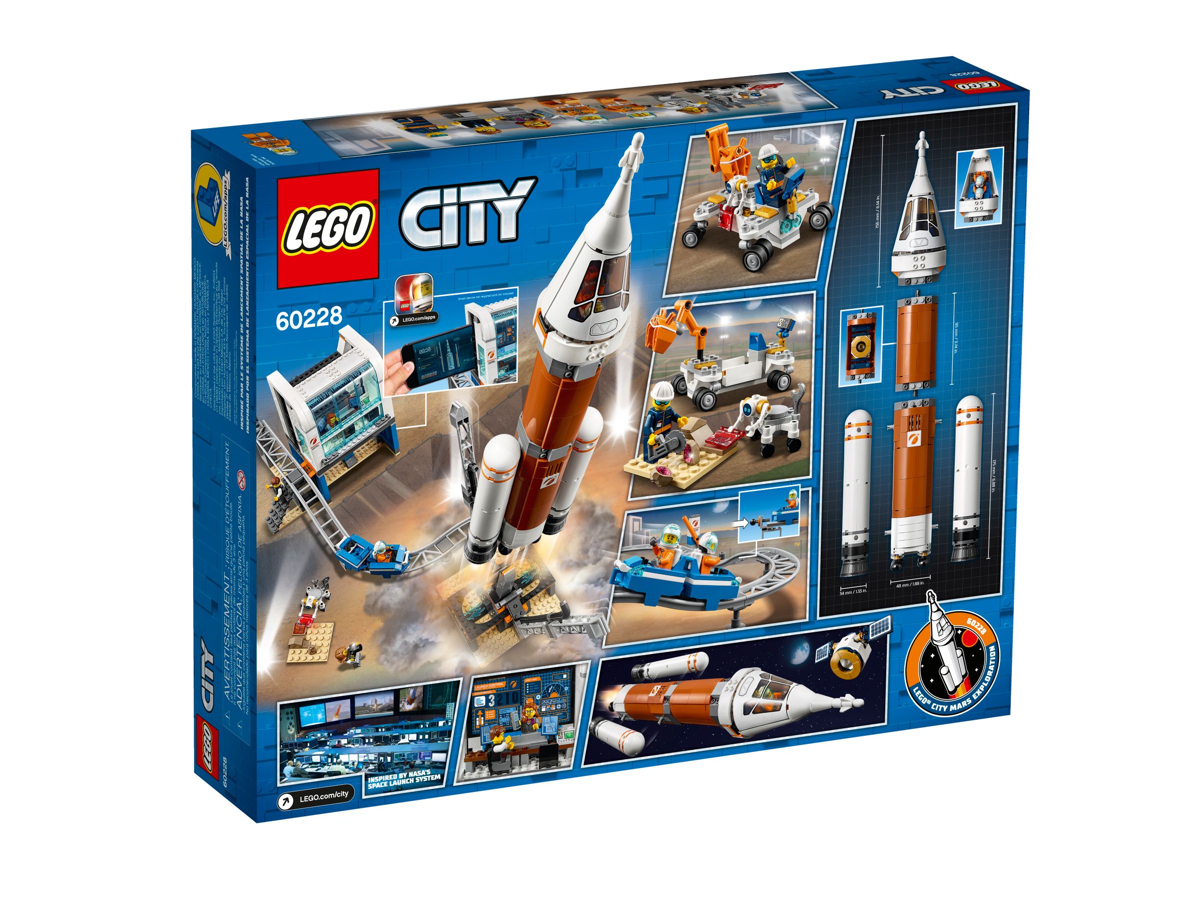 LEGO City 60228 Mars Mission Weltraum-Forschungsraketen-Kontrollzentrum LEGO_60228_alt4.jpg
